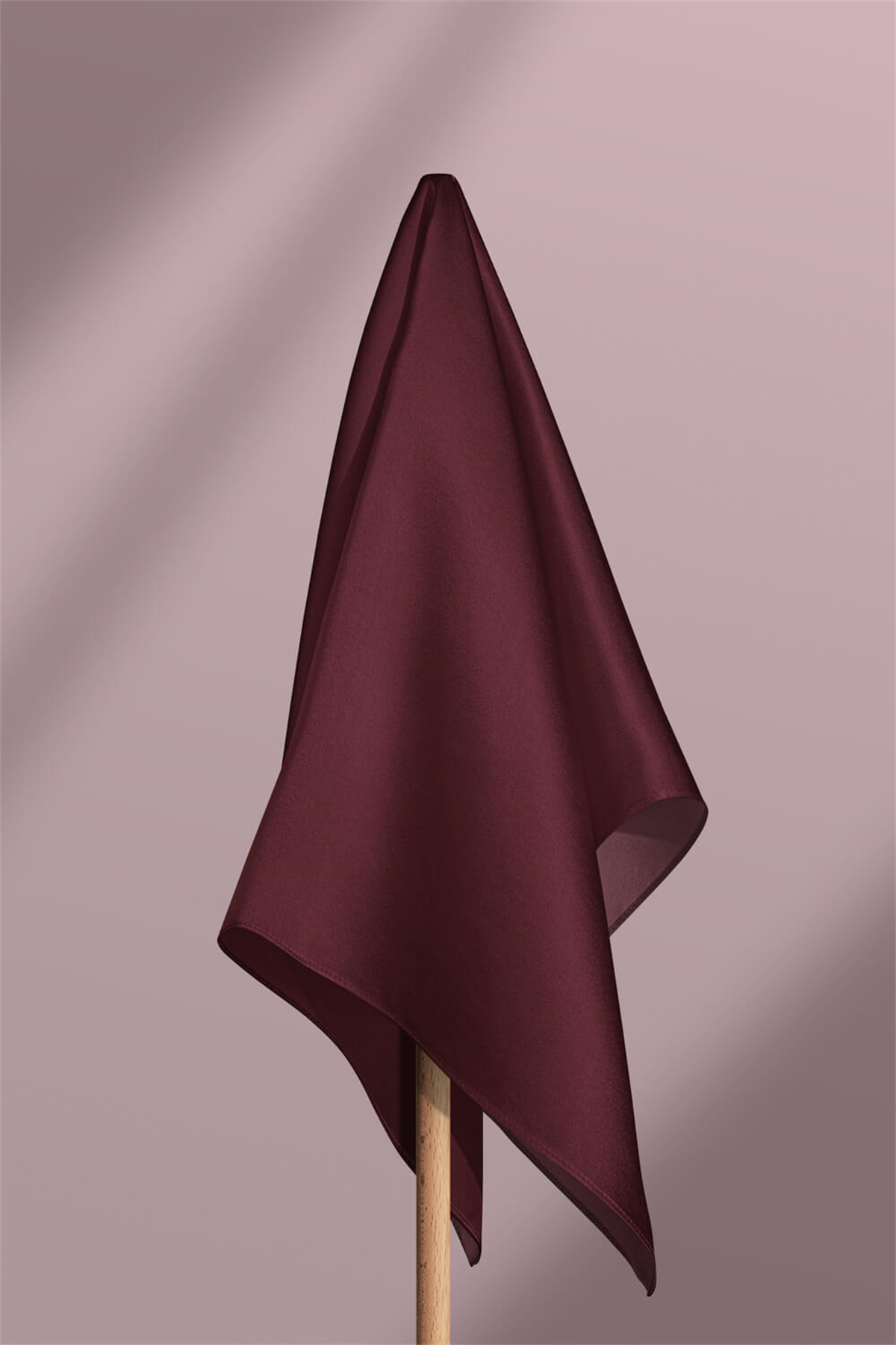 Şifon Bordo Bandana