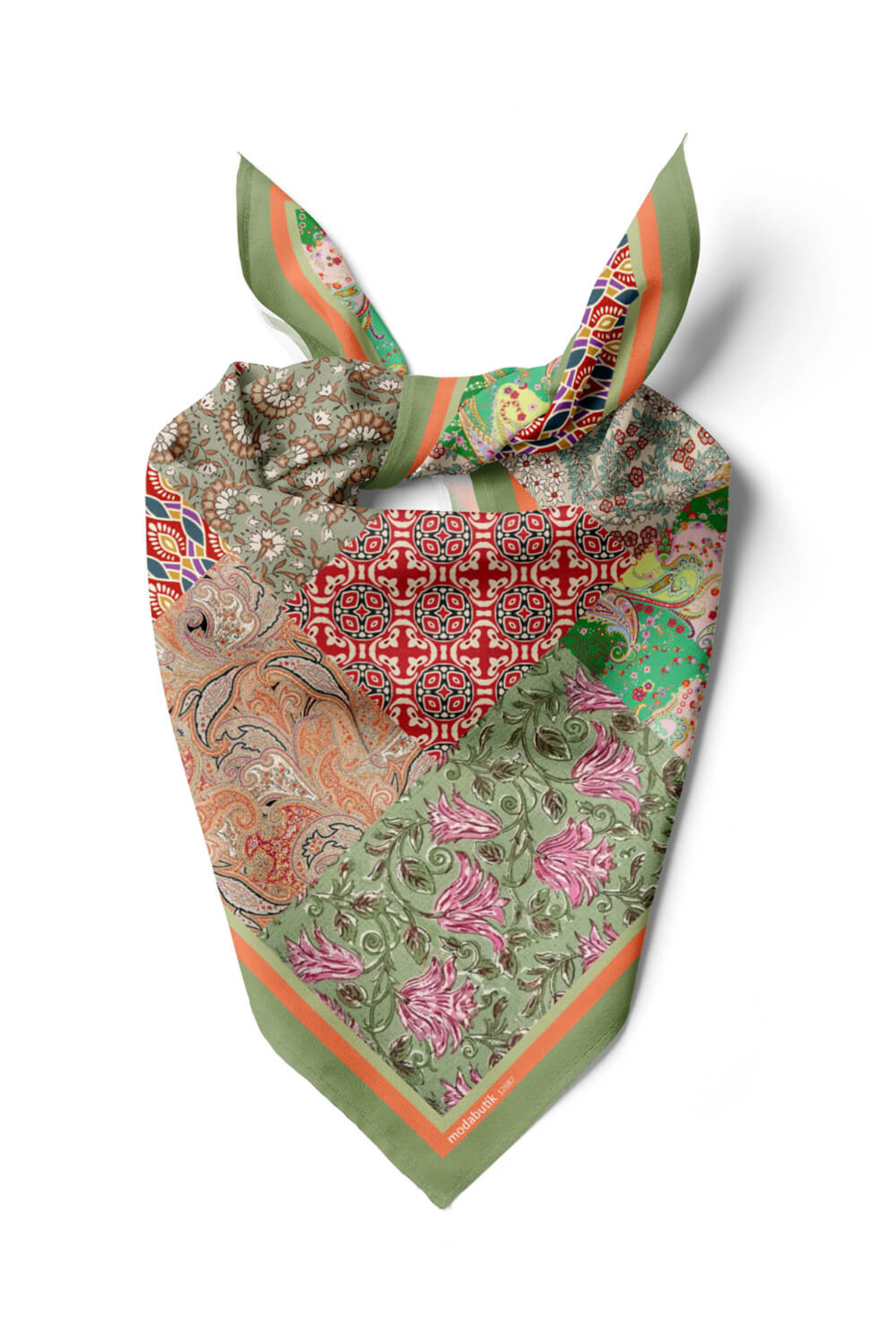 C101 PATCHWORK TASARIM  BANDANA