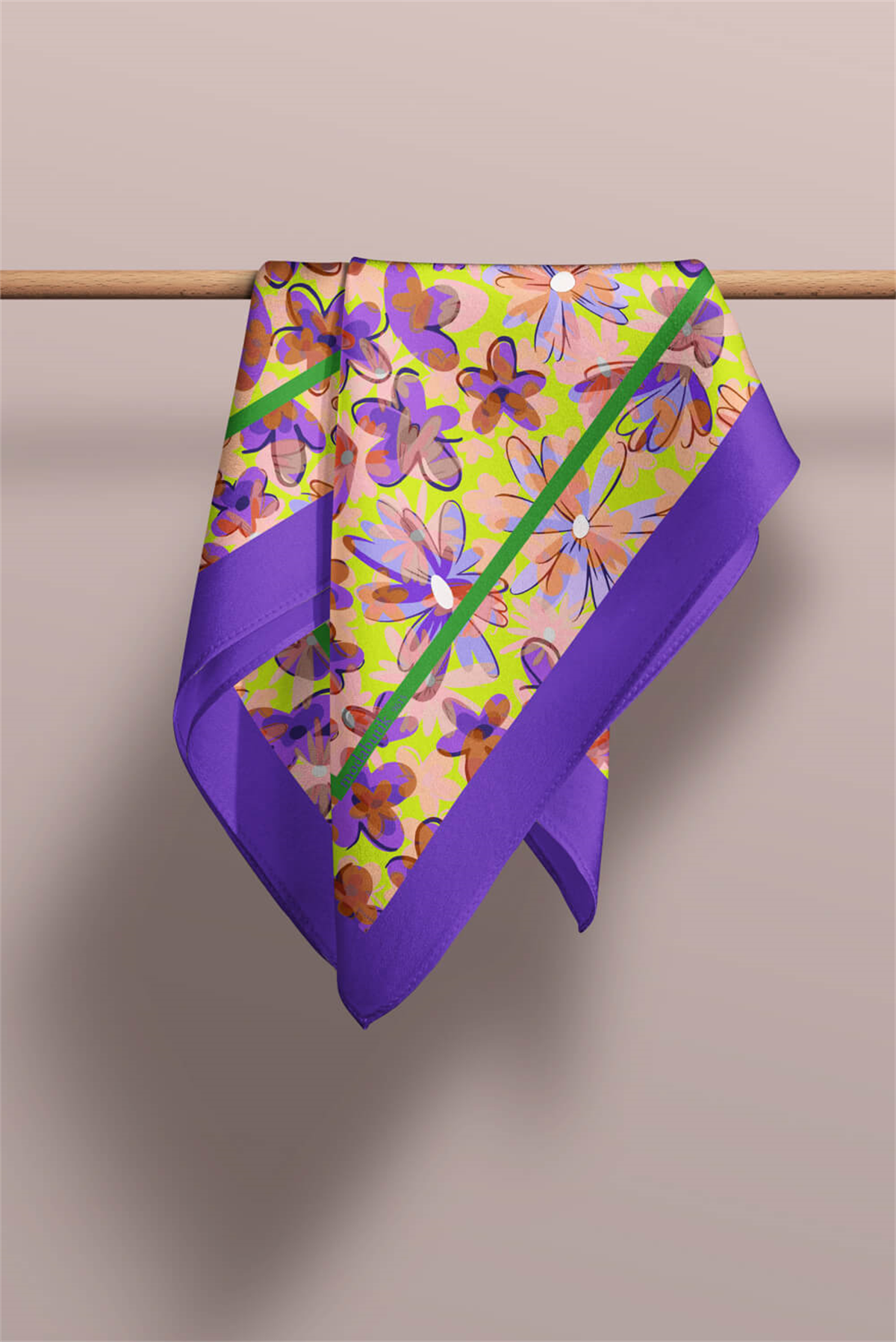 C40 KADIN DESENLİ BANDANA