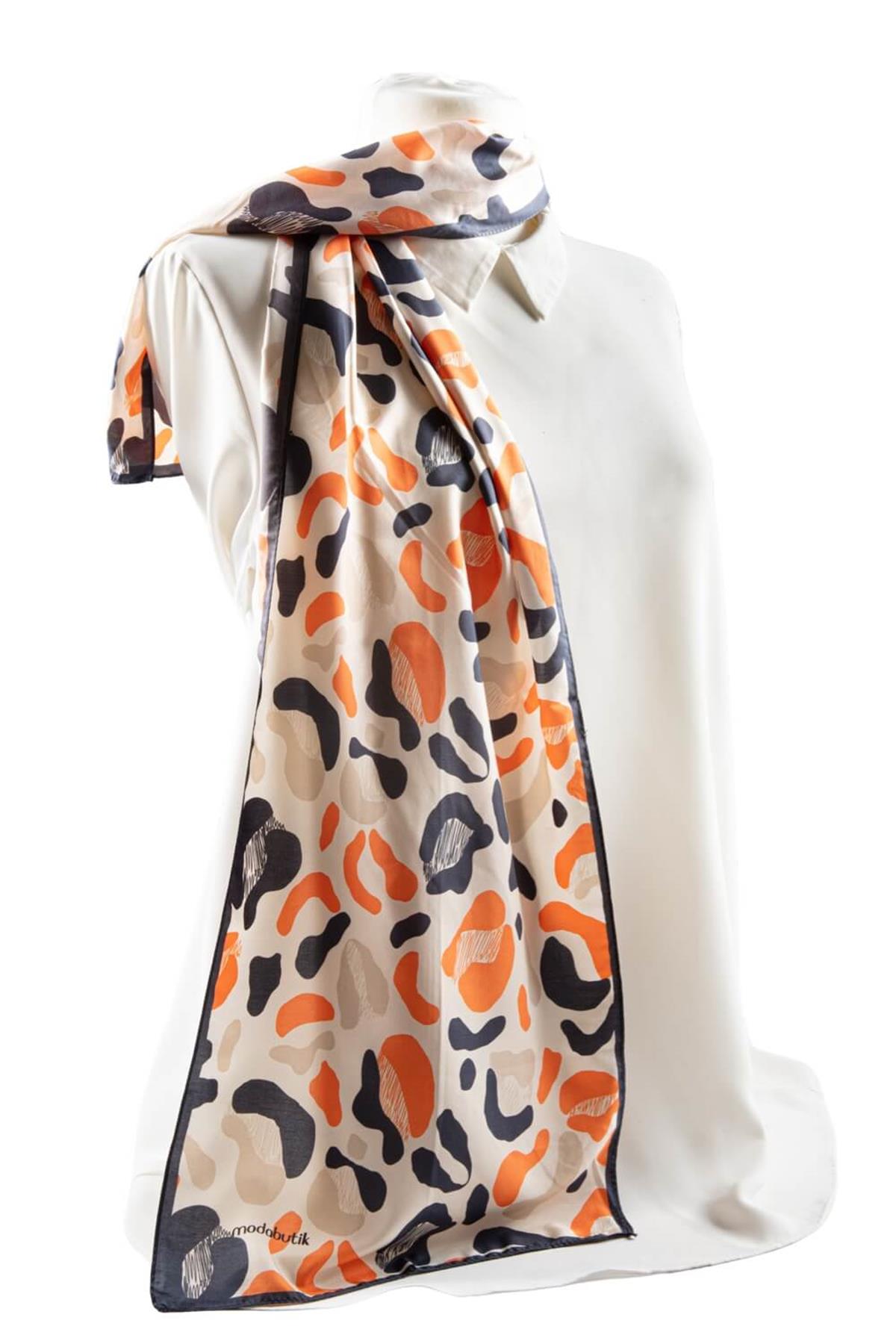 Modabutik Leopar Desenli Kadın Fular