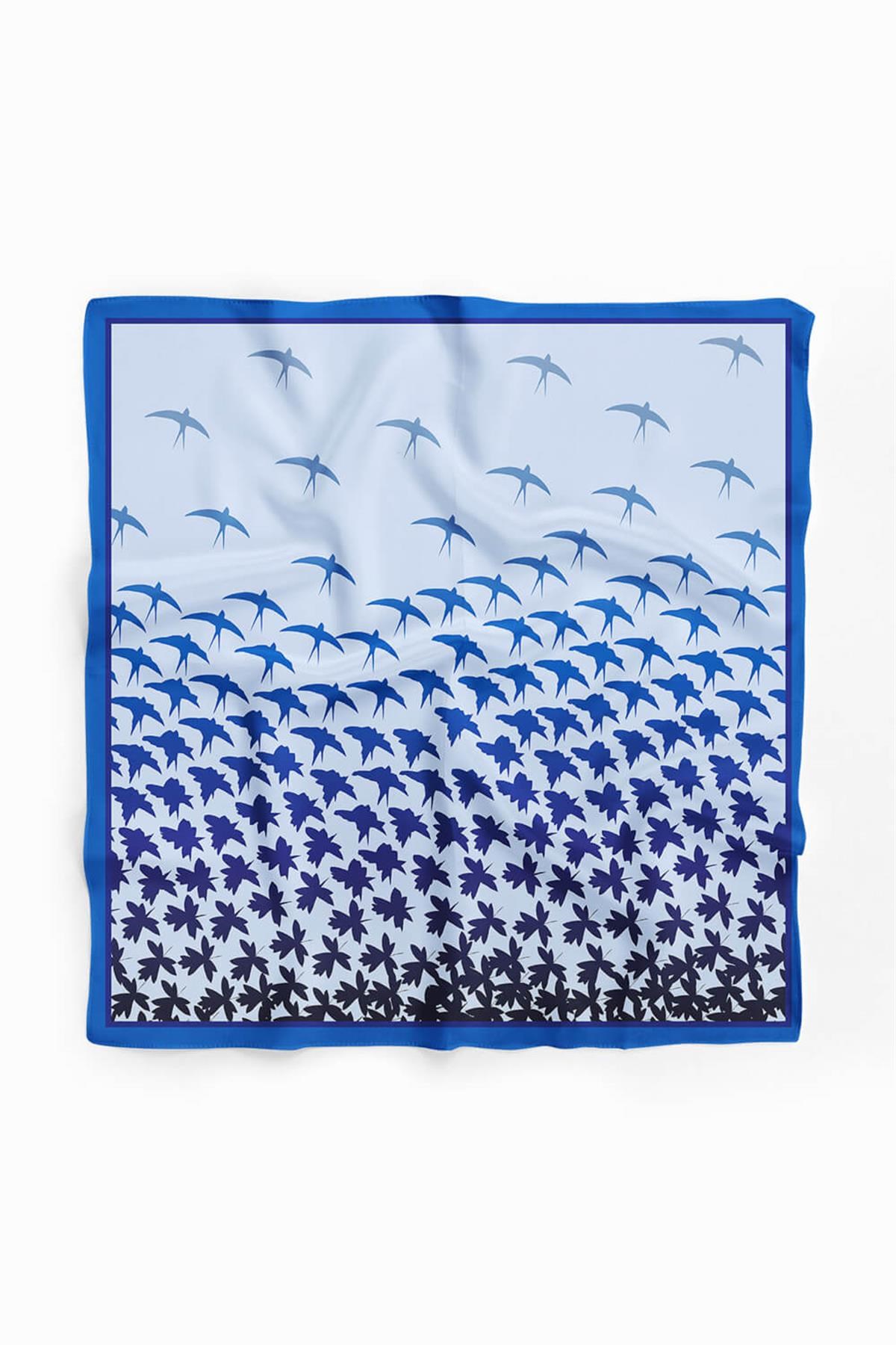 B49 Violla Martı Desenli Bandana
