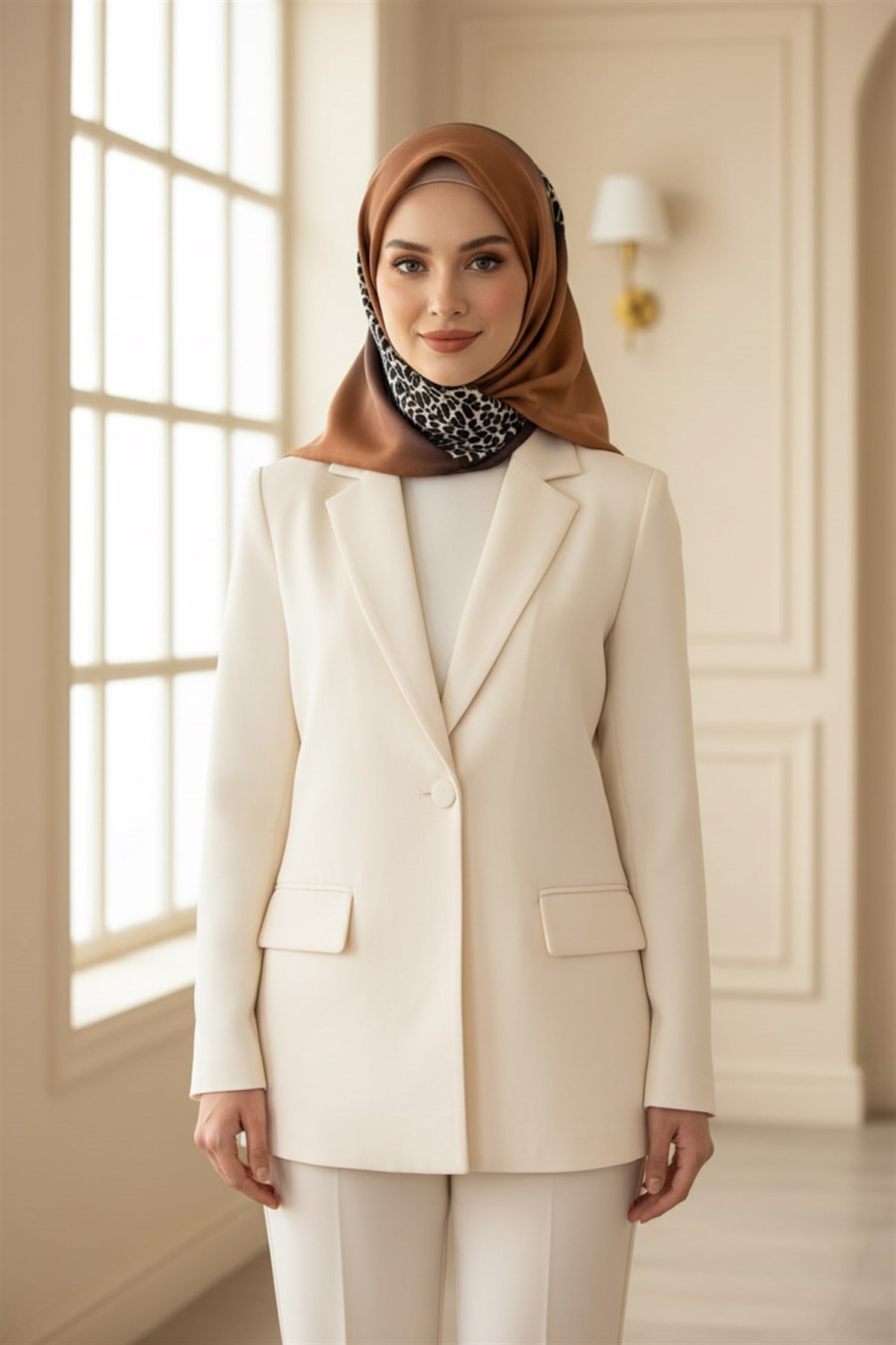 Twill İpek Eşarp