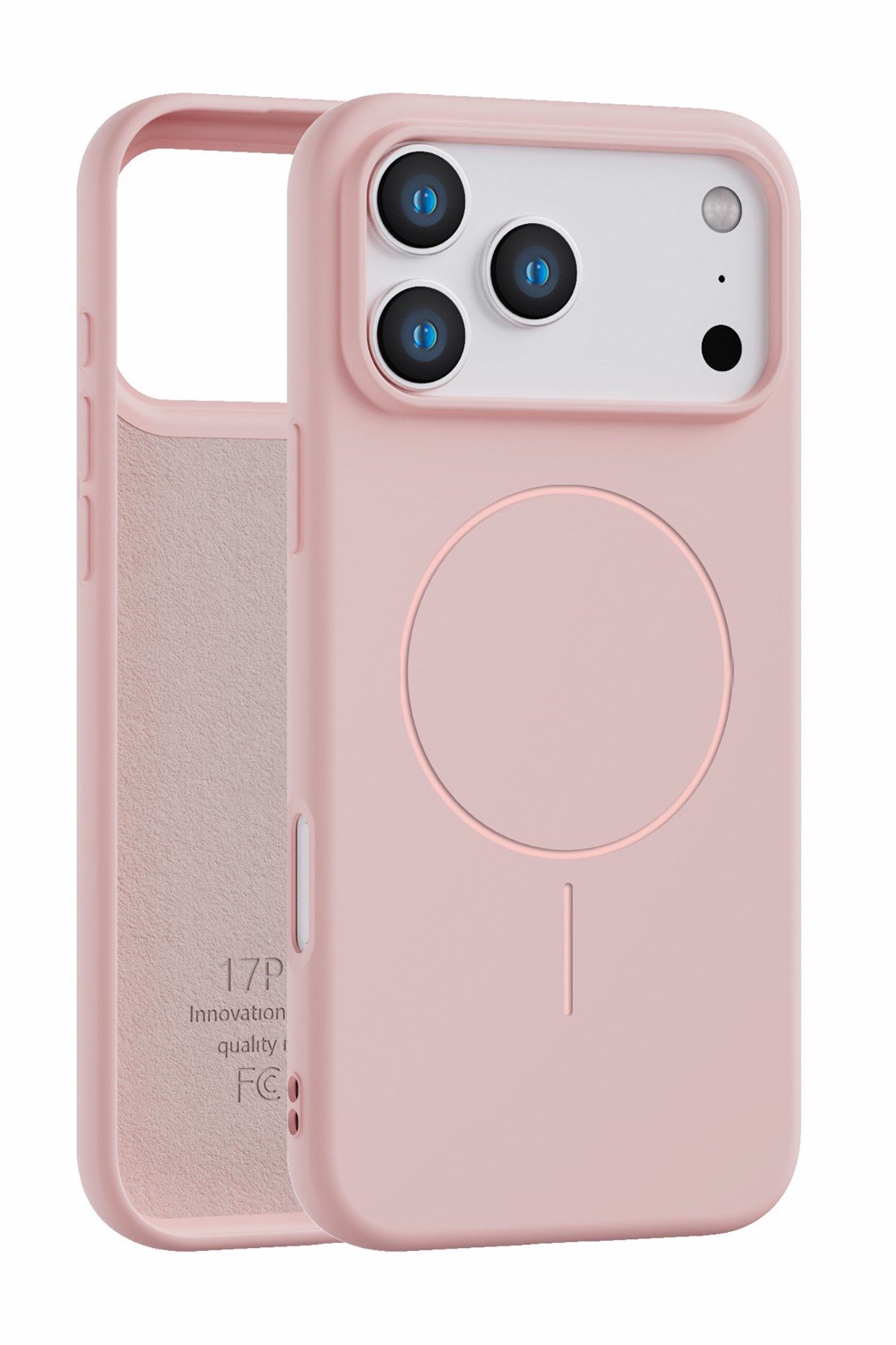 iPhone 17 Pro Max Uyumlu İçi Kadife Magsafe Wireless Şarj Telefon Kılıfı