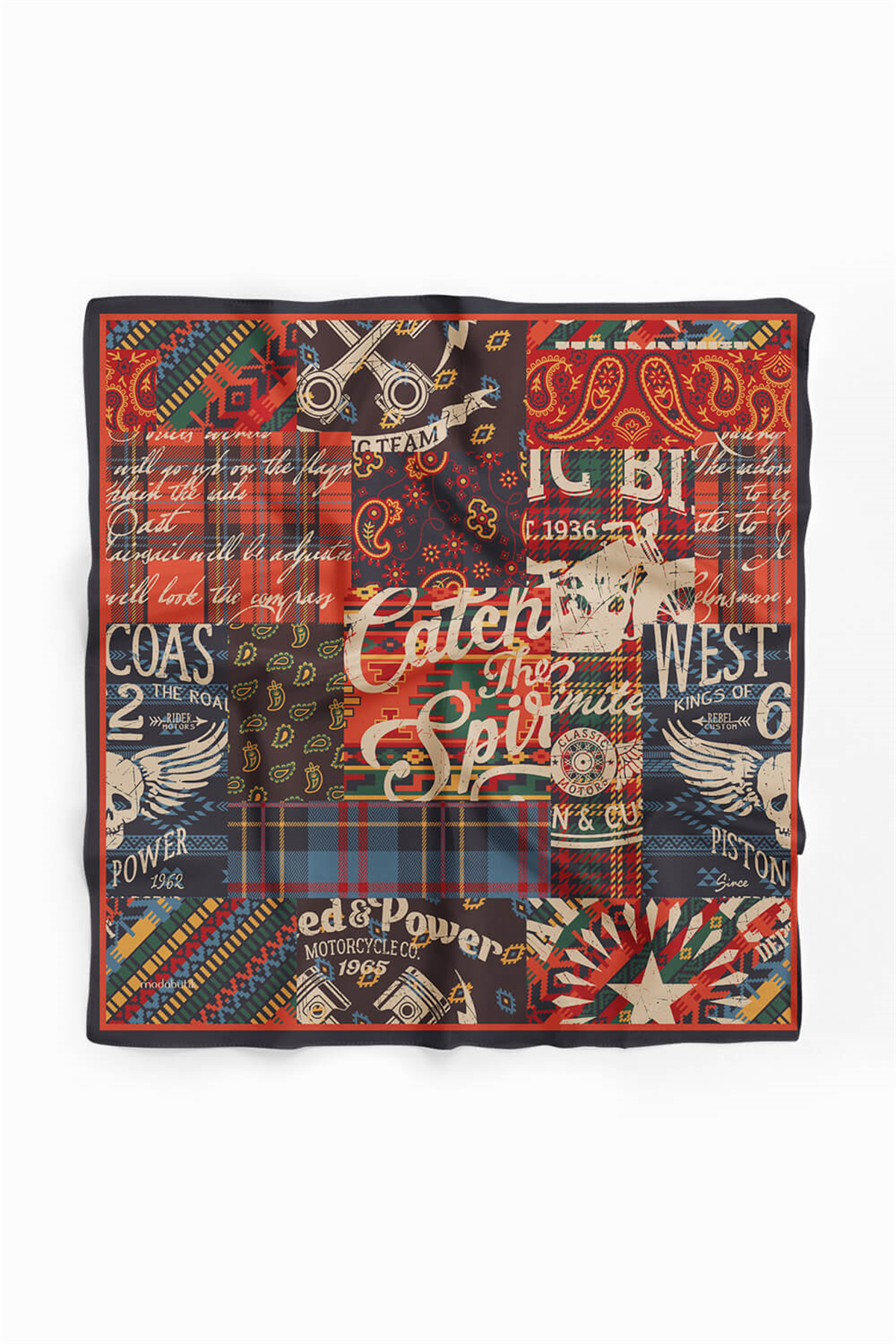 Modabutik Etnik Desenli Bandana