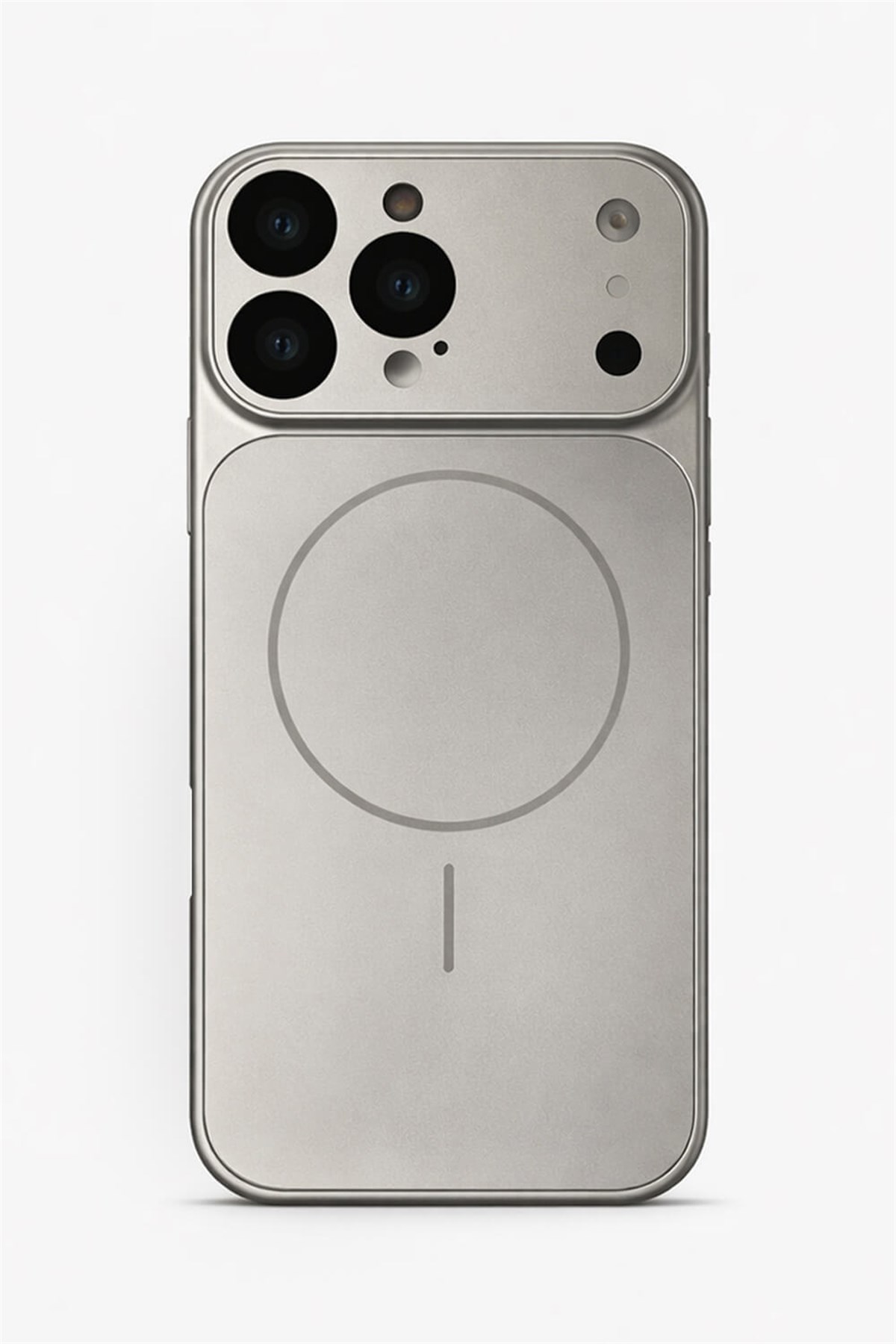 iPhone 16 Pro Max Uyumlu Kamera Korumalı Magsafe Wireless Şarj Özellikli Full Glass Arka Kapak