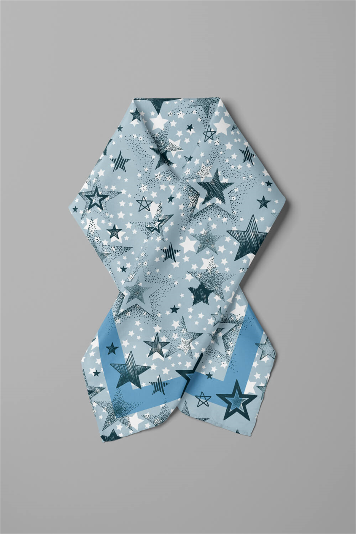 Modabutik Köpek Bandanası Mavi 50x50