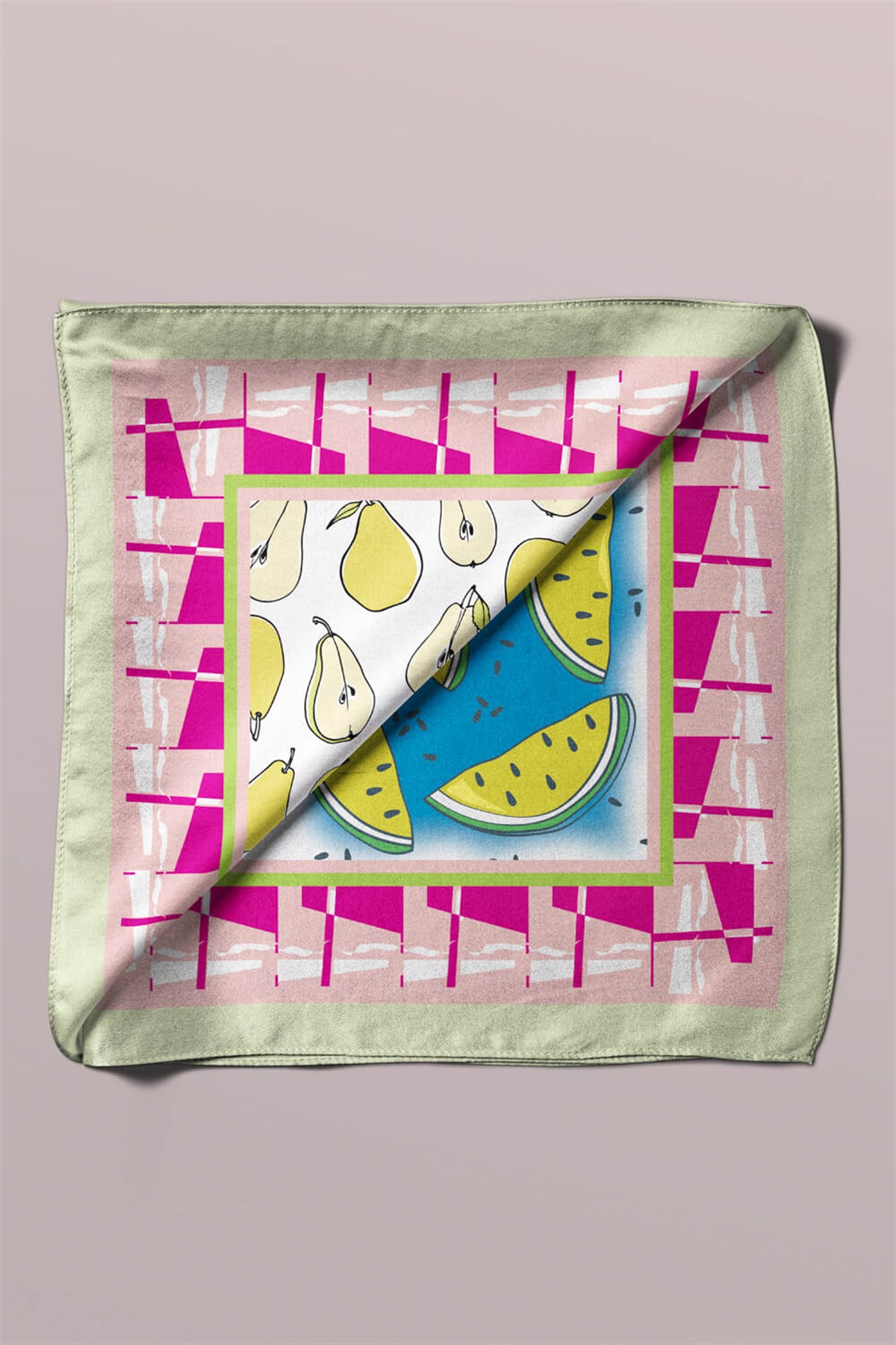 Violla Z83 CLORFUL FRUIT TASARIM BANDANA