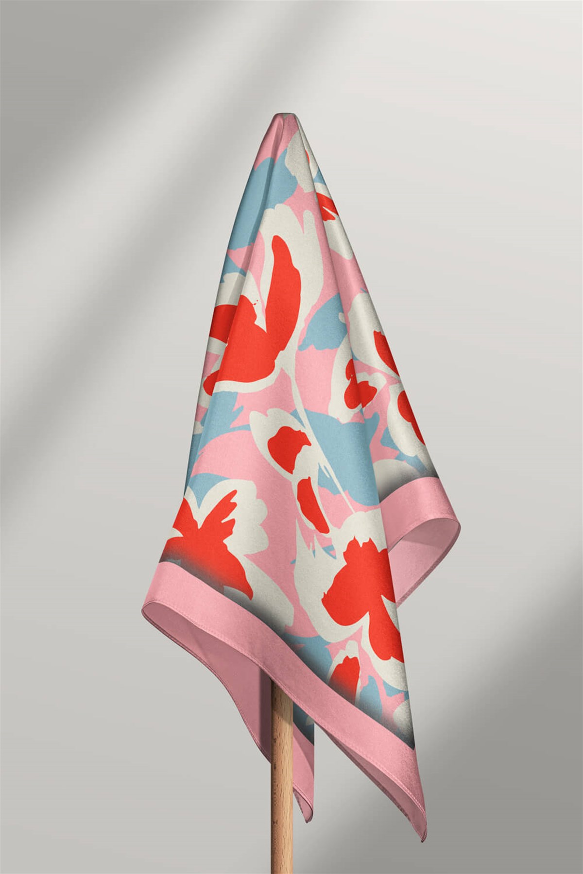 Violla Çiçek Desenli Bandana