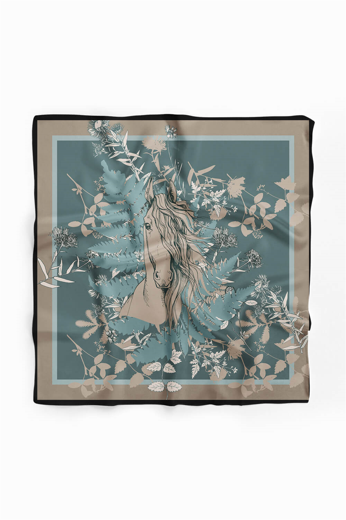 G46 Modabutik At Desenli Bandana