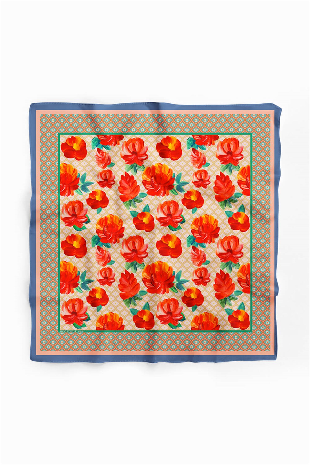 Violla B27  MODERN ÇİÇEKLER TASARIMLI BANDANA