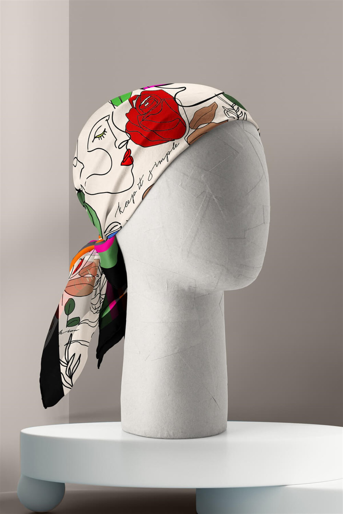 Violla D83 MODERN FACEUP BANDANA DG12090