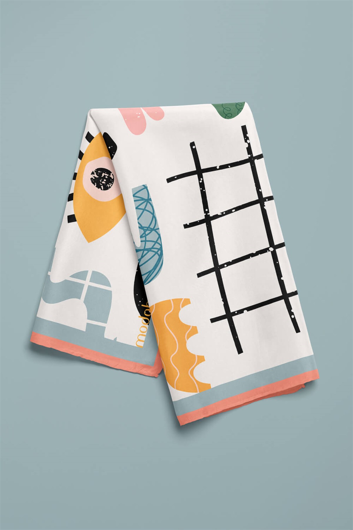 G62 Violla Geometri Deseni Bandana