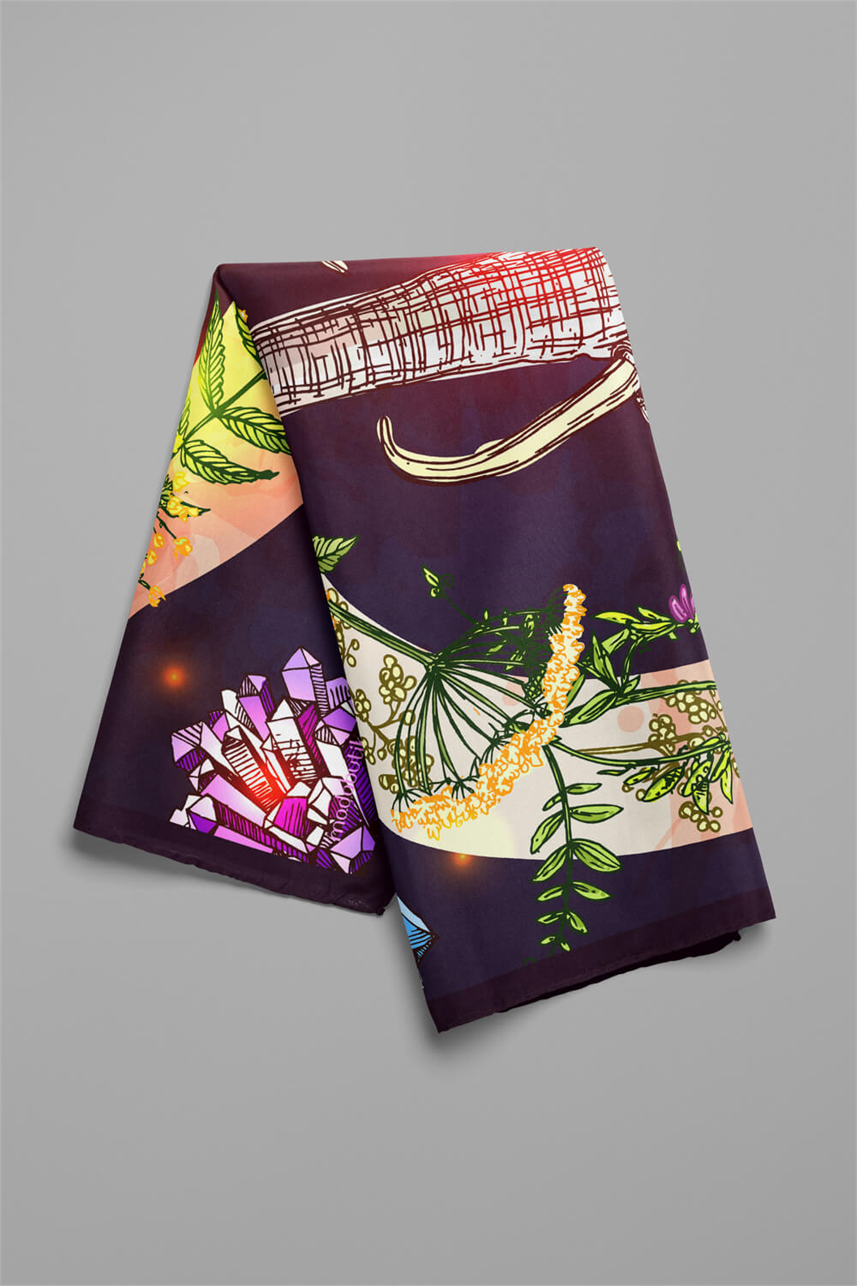 Z9 Modabutik Fil Desenli Bandana