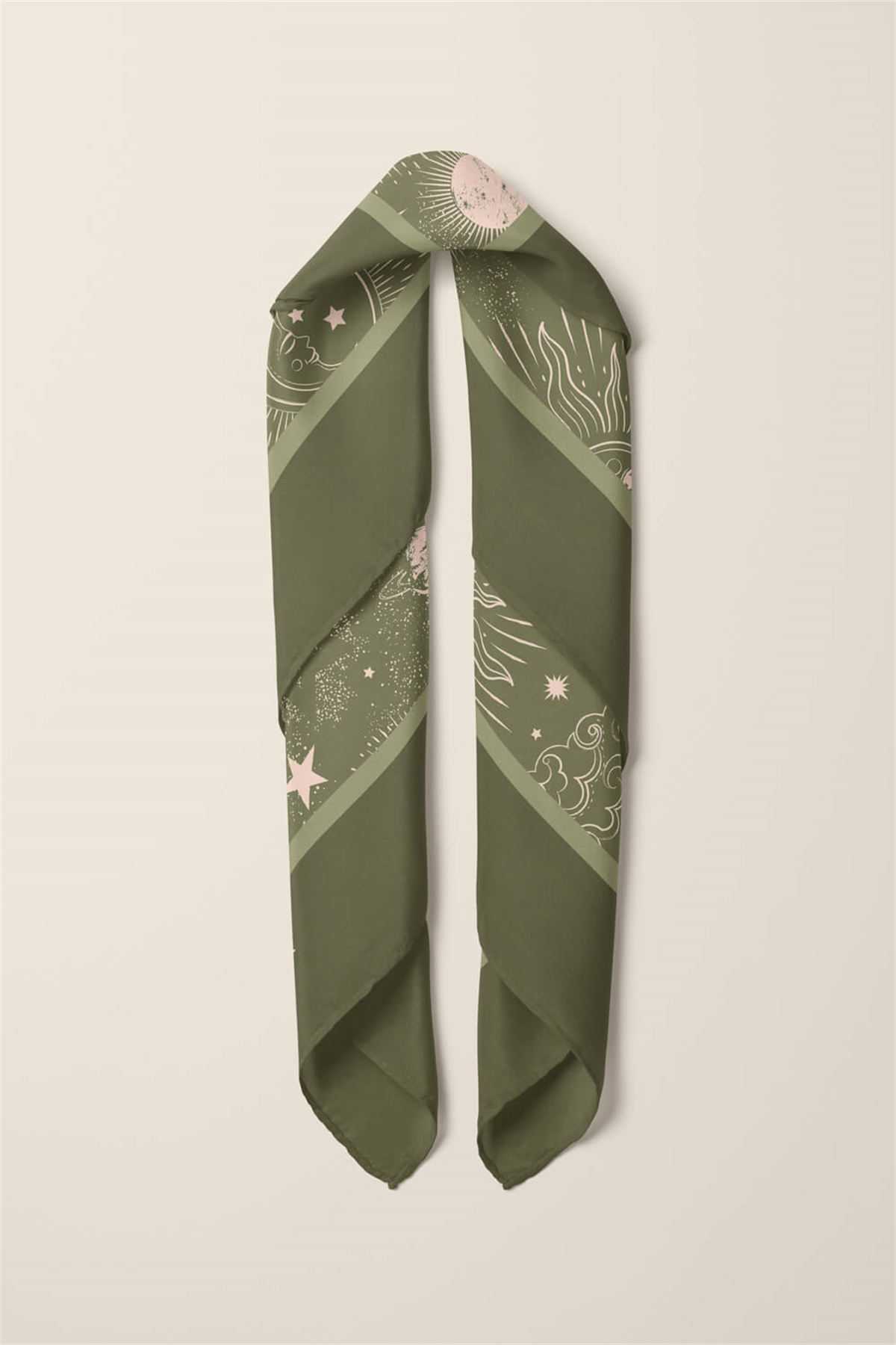 Modabutik Moon Desenli Bandana