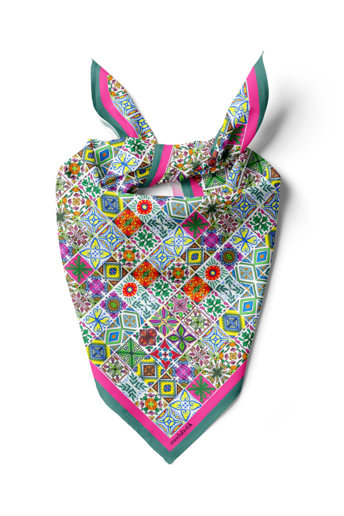 F88  KADIN DESENLİ BANDANA