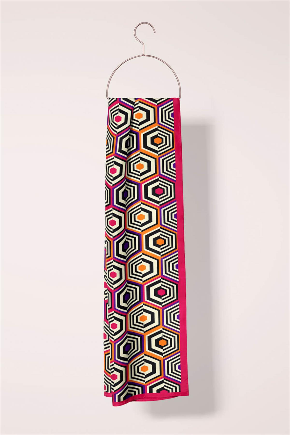 Modabutik Geometri Desenli Fular