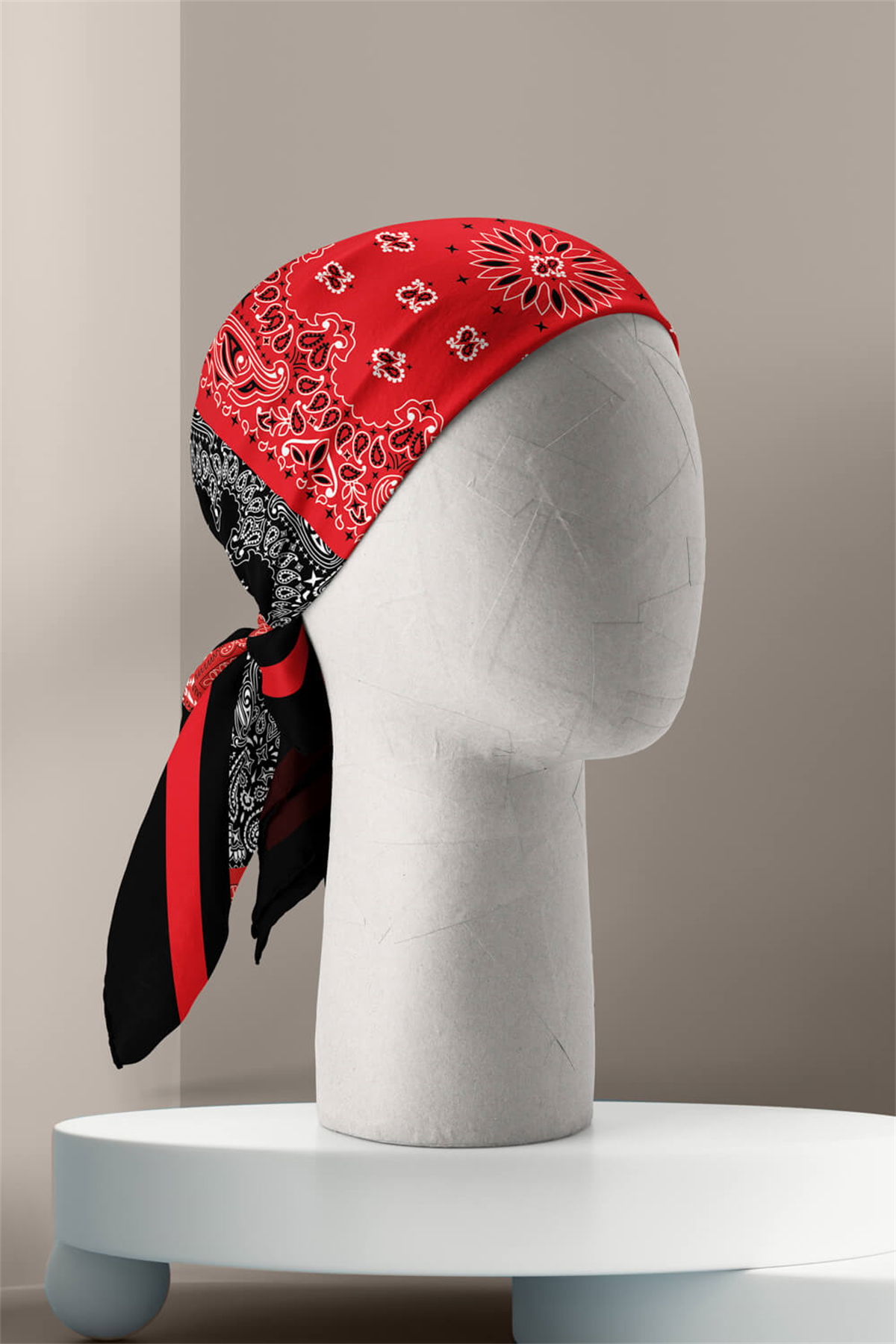 F117 KADIN DESENLİ BANDANA