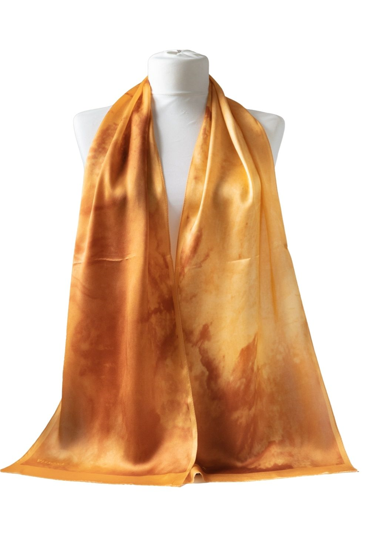 100% Silk Head Scarf for Women - 12