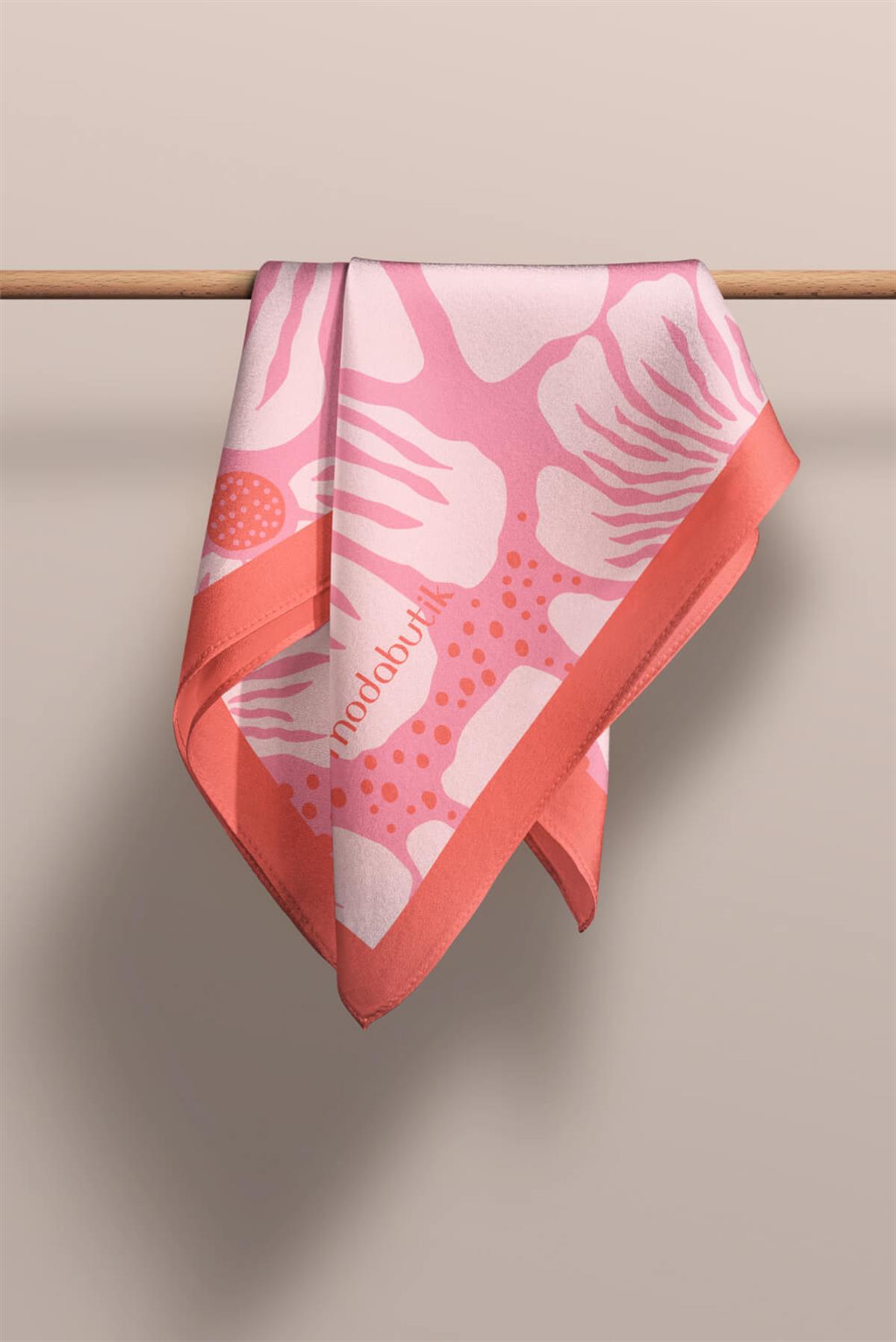 Modabutik Çiçek Desenli Fular