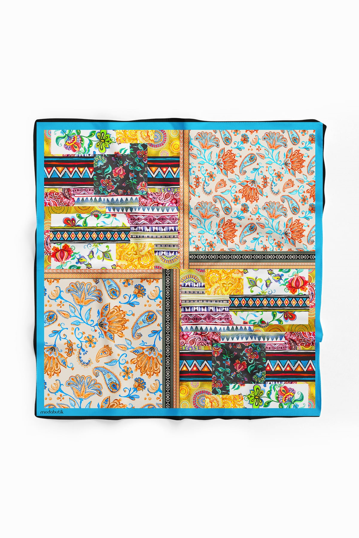 F44 KADIN DESENLİ BANDANA