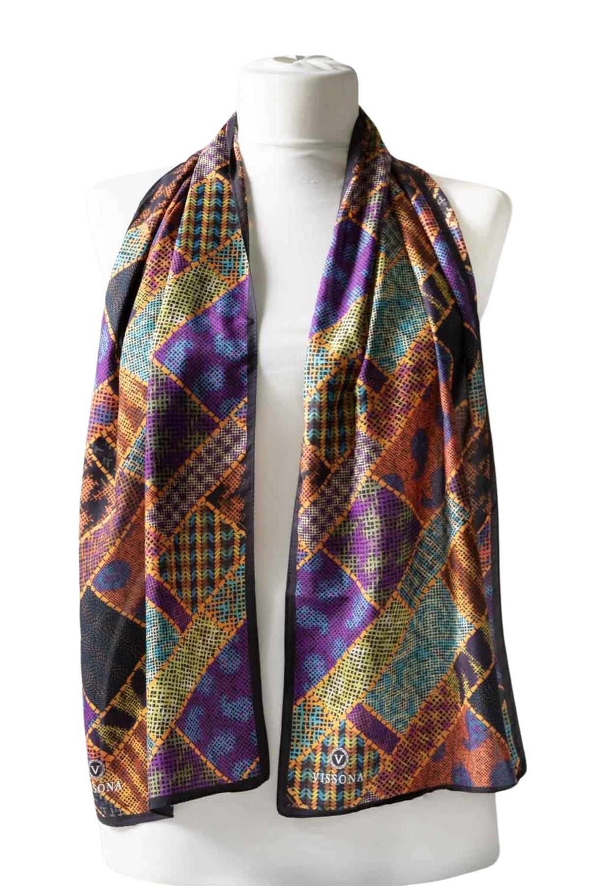 Modabutik Geometrik Desenli Kadın Fular