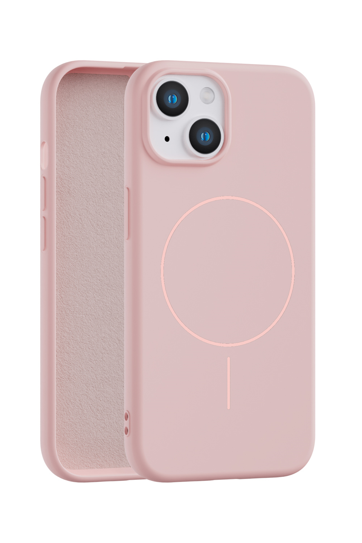 iPhone 13 Uyumlu İçi Kadife Magsafe Wireless Şarz Özellikli Telefon Kılıfı