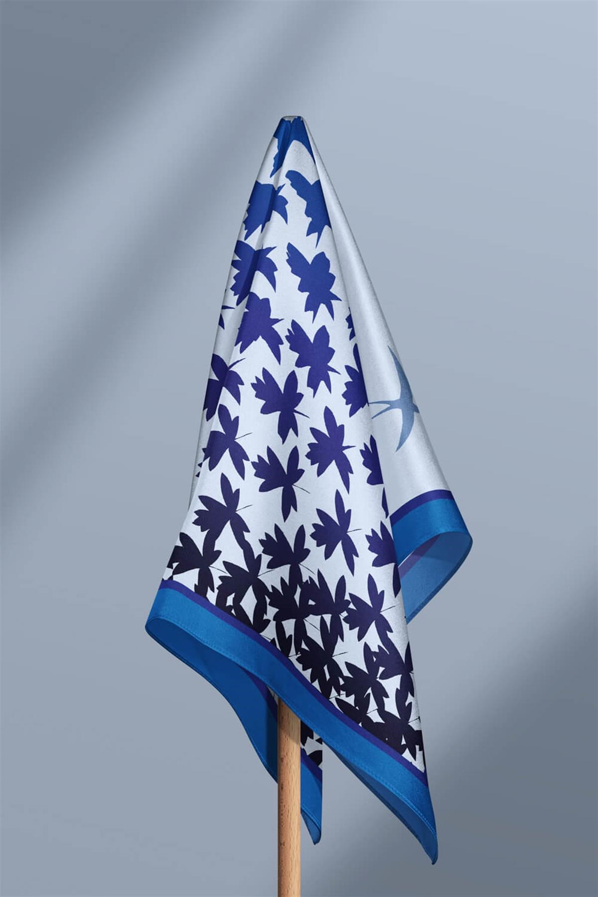 B49 Violla Martı Desenli Bandana