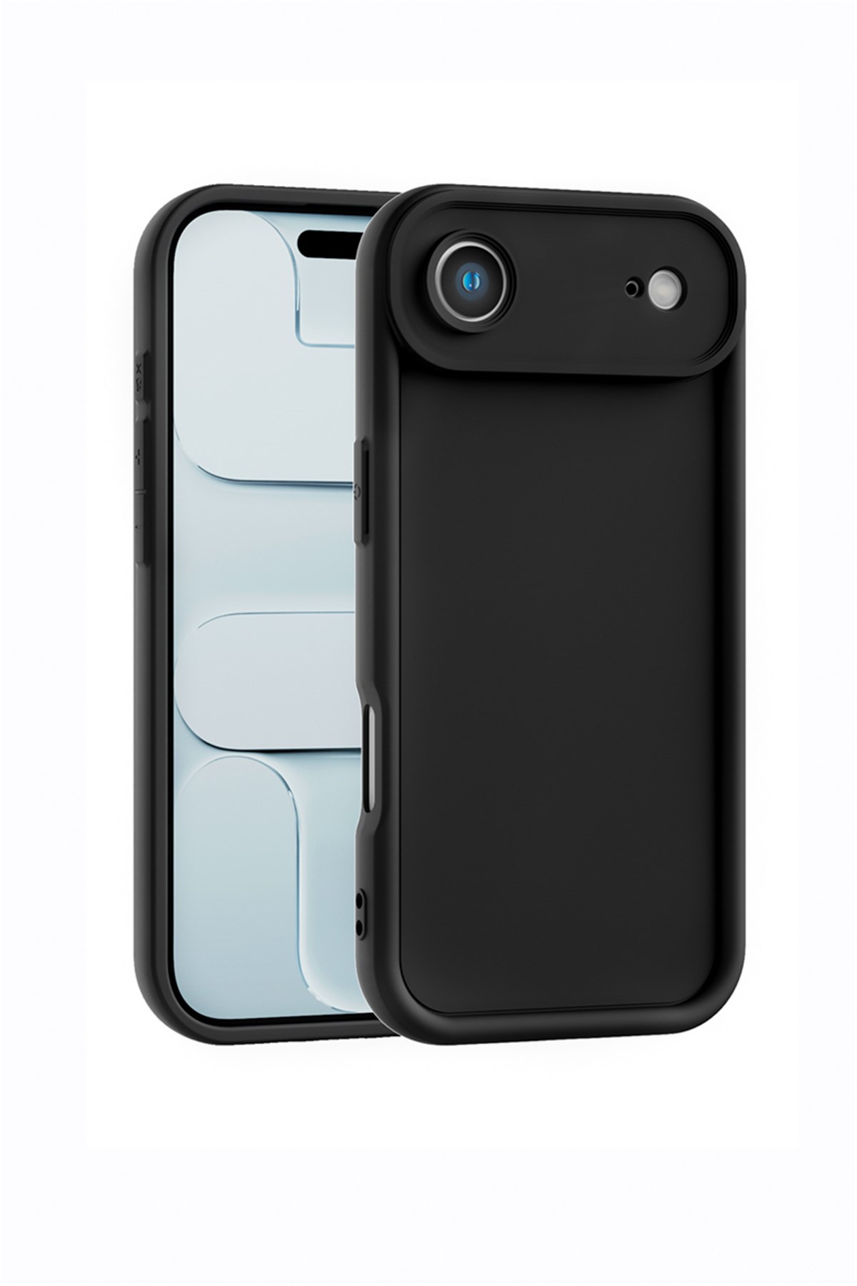 iPhone 17 Air Kılıf – Kamera Çıkıntılı – Mat Silikon Telefon Kılıfı