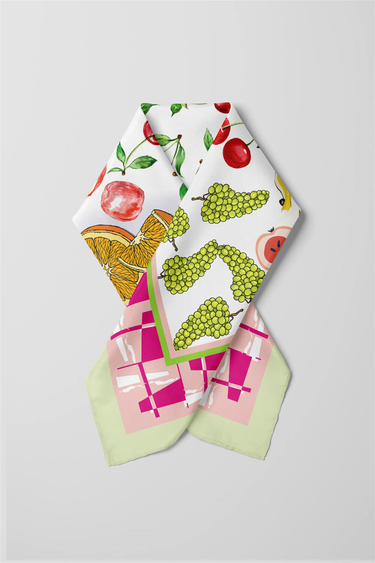Z83 CLORFUL FRUIT TASARIM BANDANA