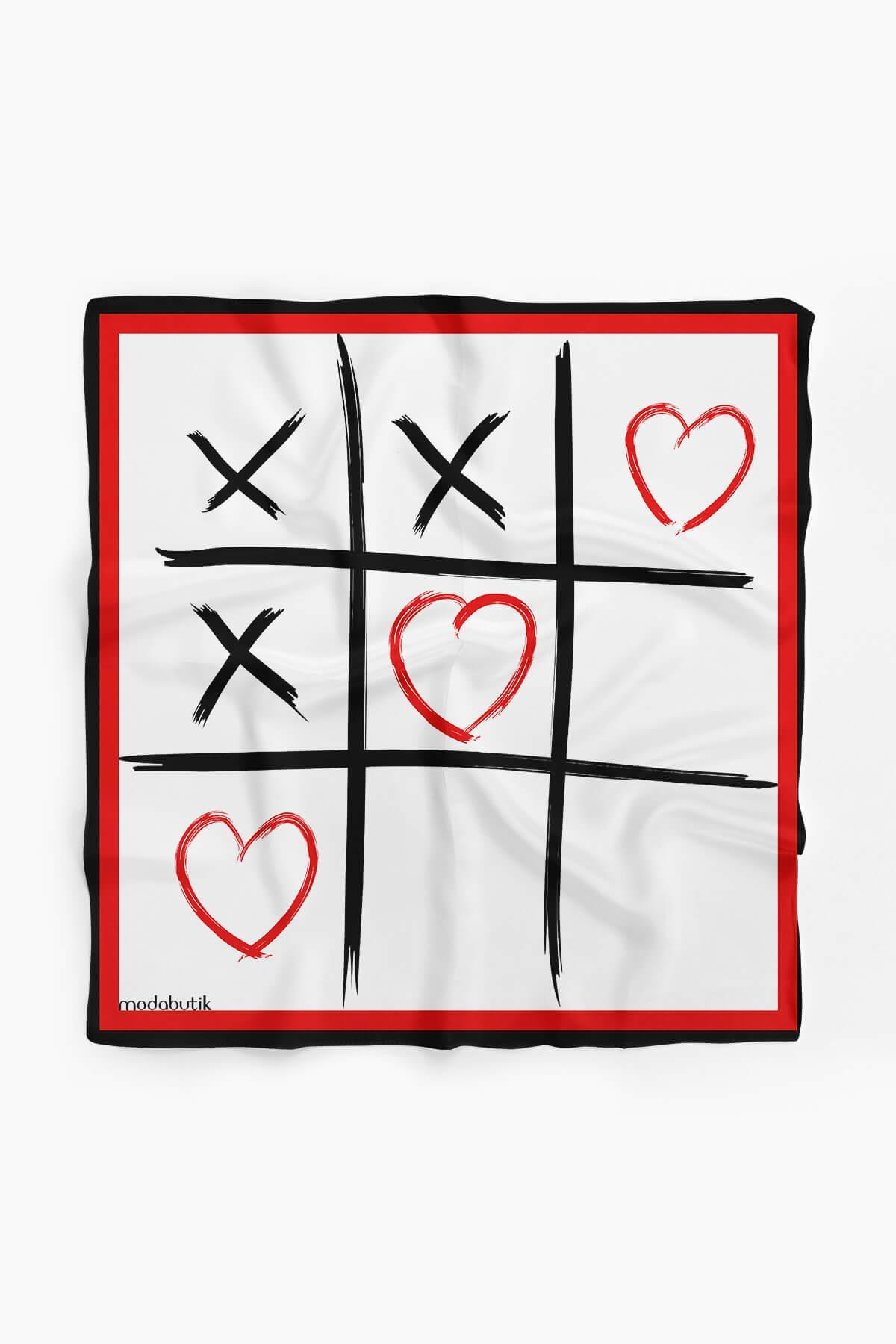 A26 Modabutik XOX Desenli Bandana