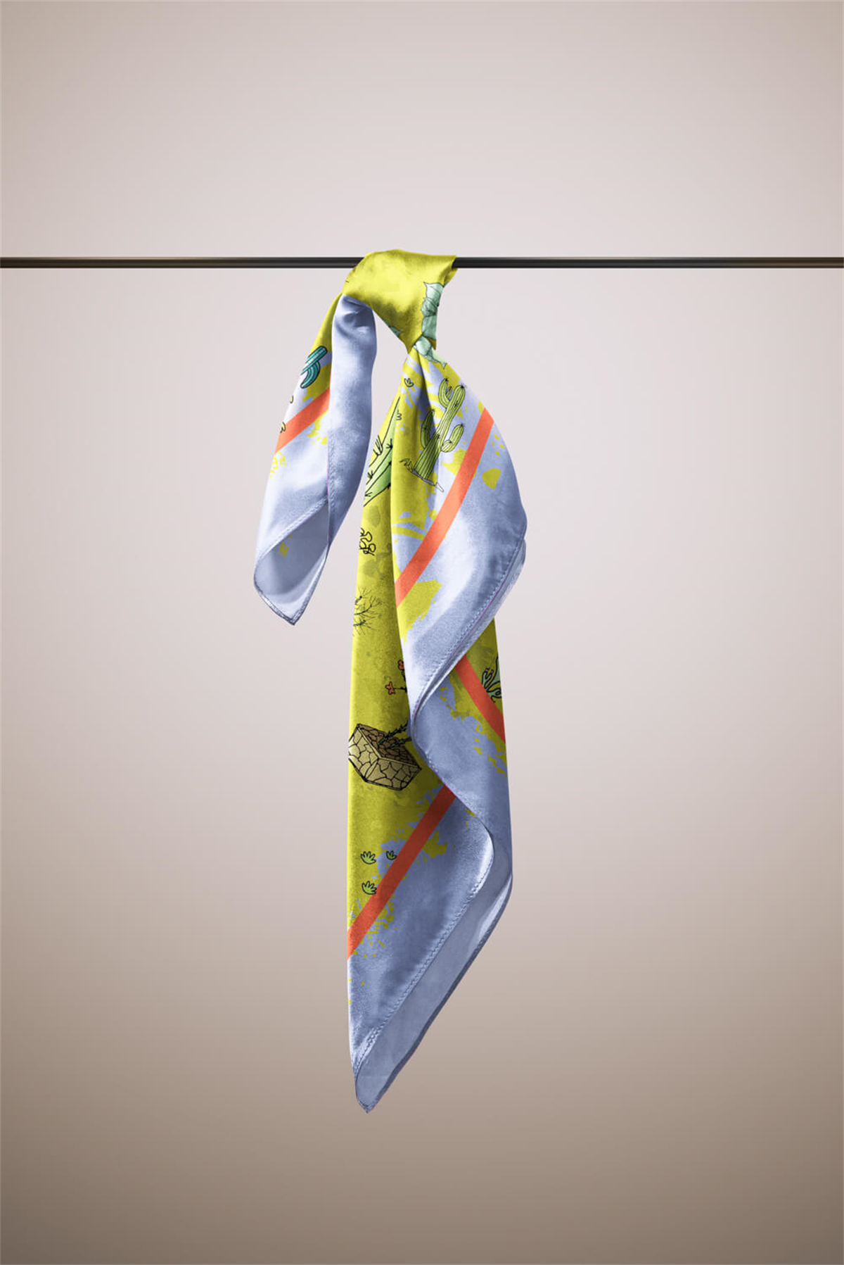 C14 KADIN DESENLİ BANDANA