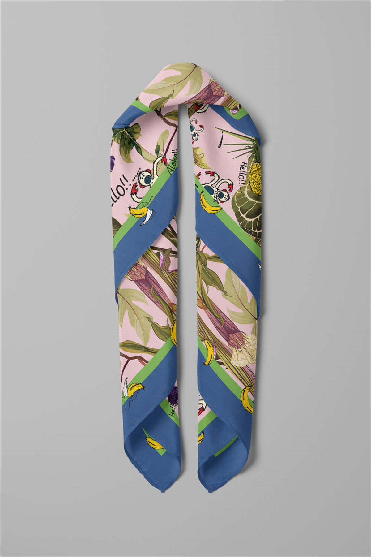 F62 KADIN DESENLİ BANDANA