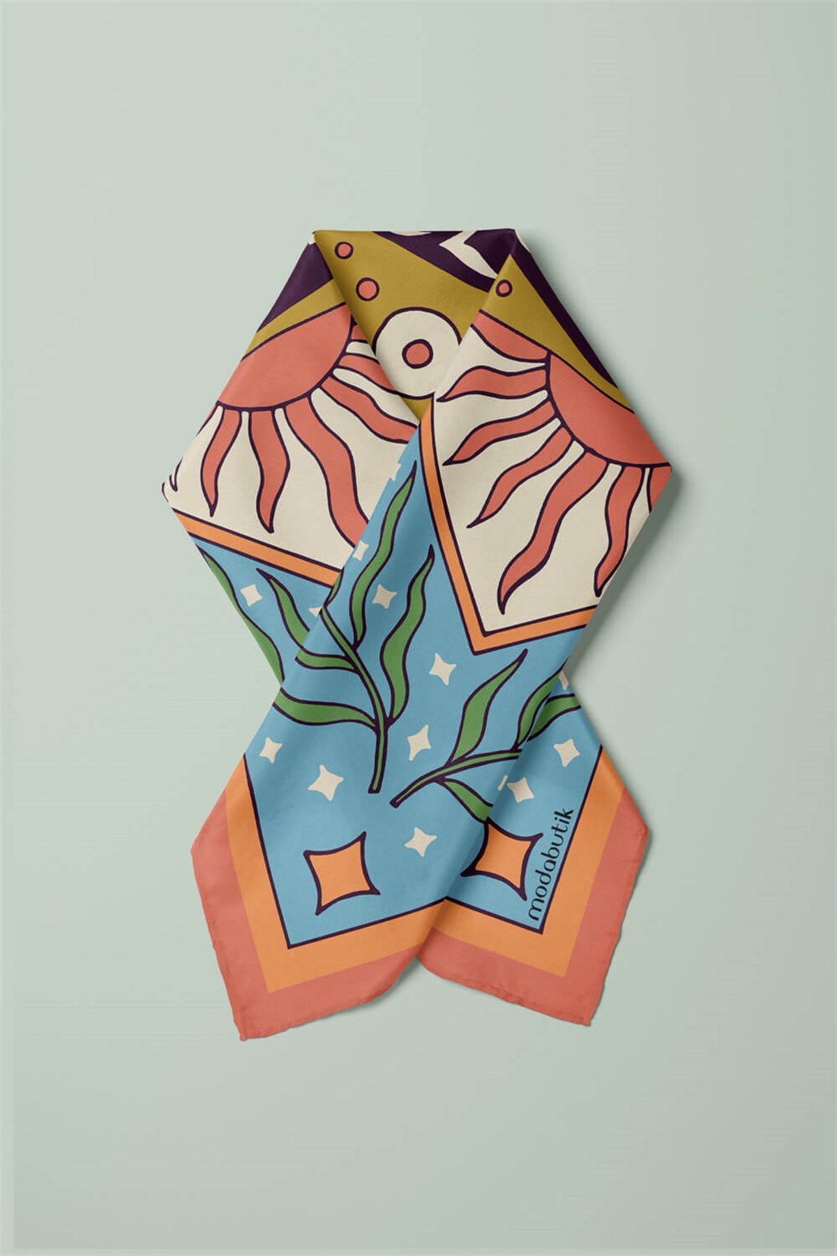 A111 Violla Aslan Burcu Bandana