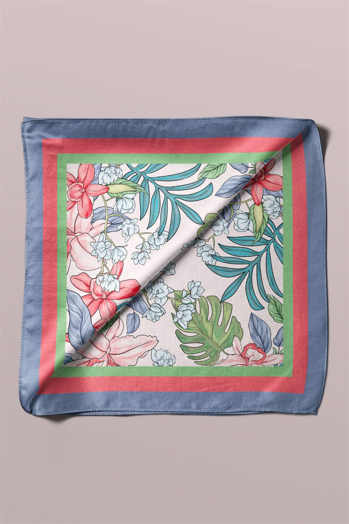 Violla F57 TROPICAL FLOWERS BANDANA