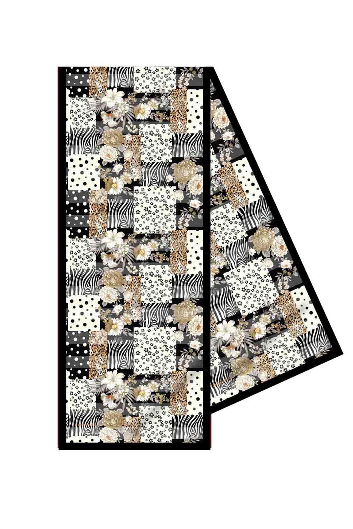 Modabutik Çiçek Desenli Fular