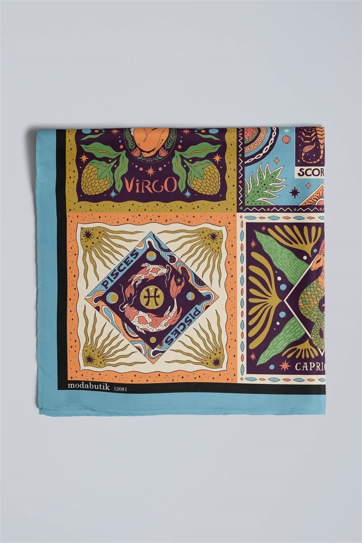 G13 BURÇ TASARIMLI BANDANA DG12081