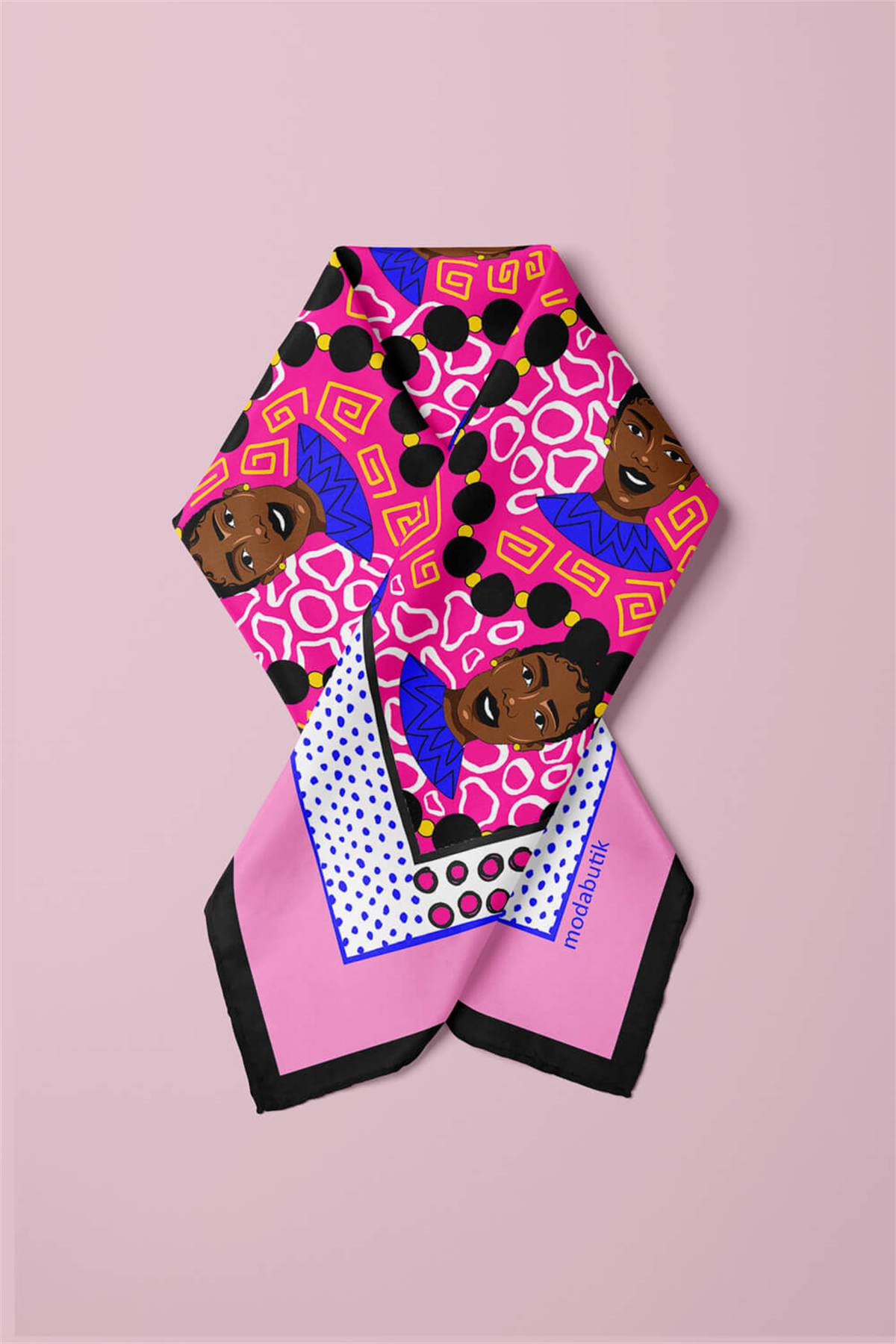 F60 AFRICAN WOMEN TASARIM BANDANA