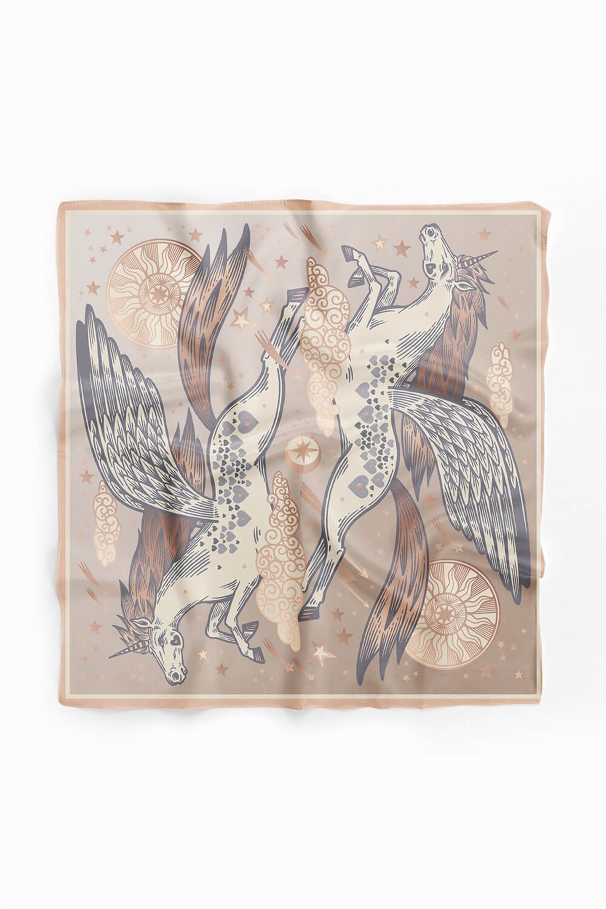 Violla Unicorn Desenli Bandana