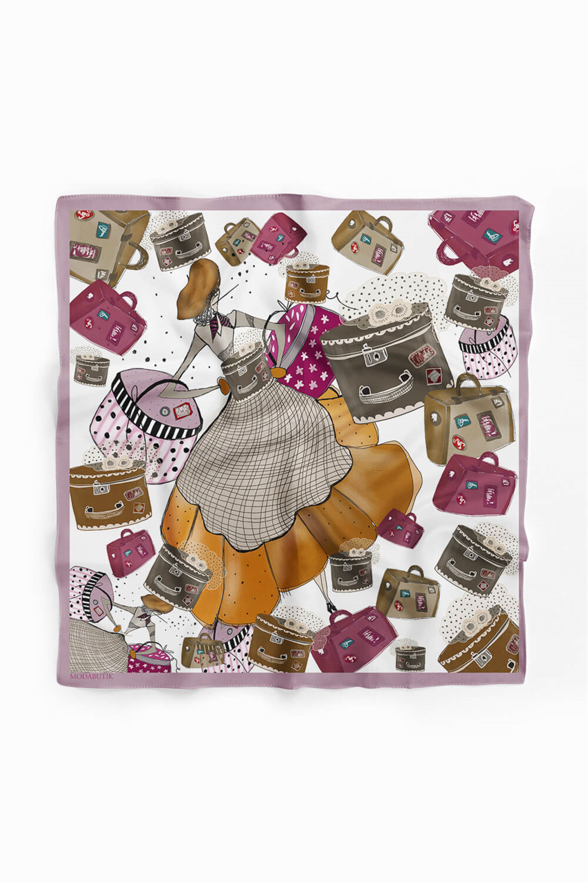 C63 KADIN DESENLİ BANDANA