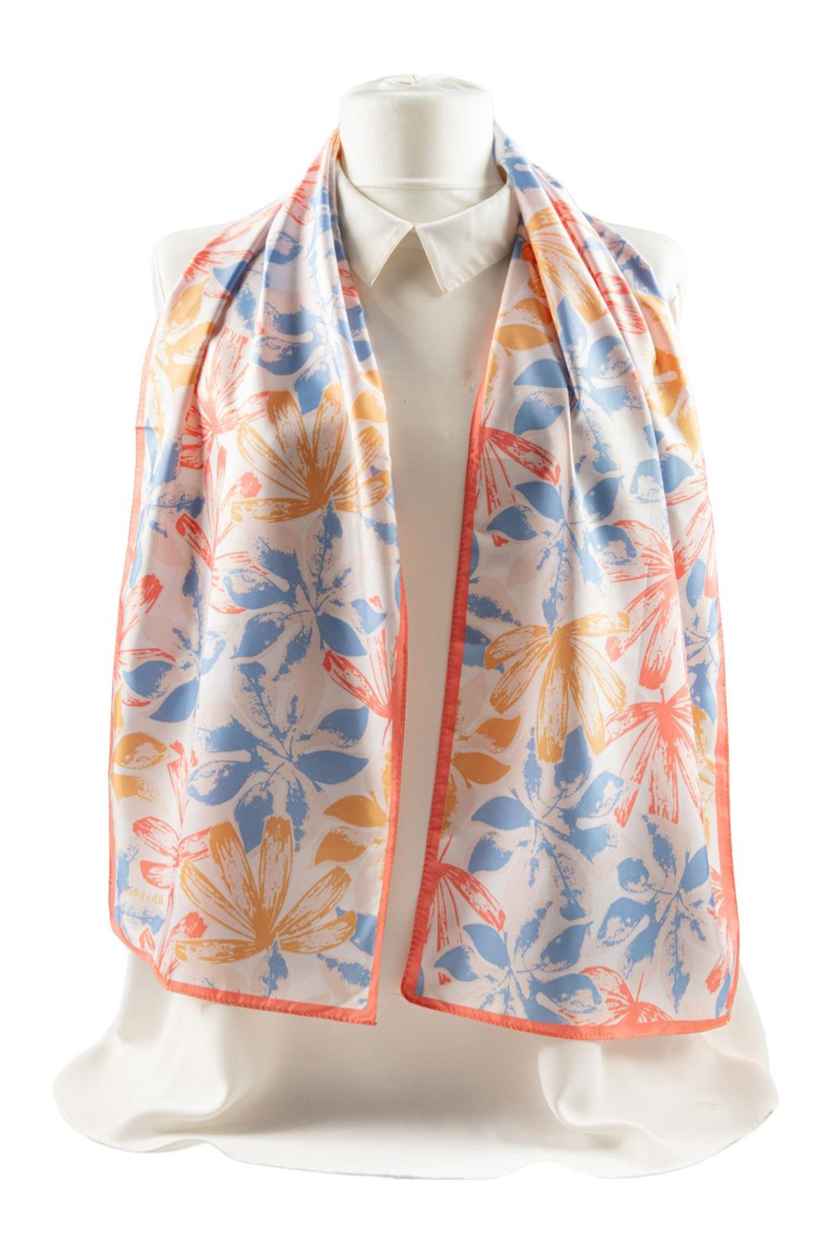 Modabutik Yaprak Desenli Fular