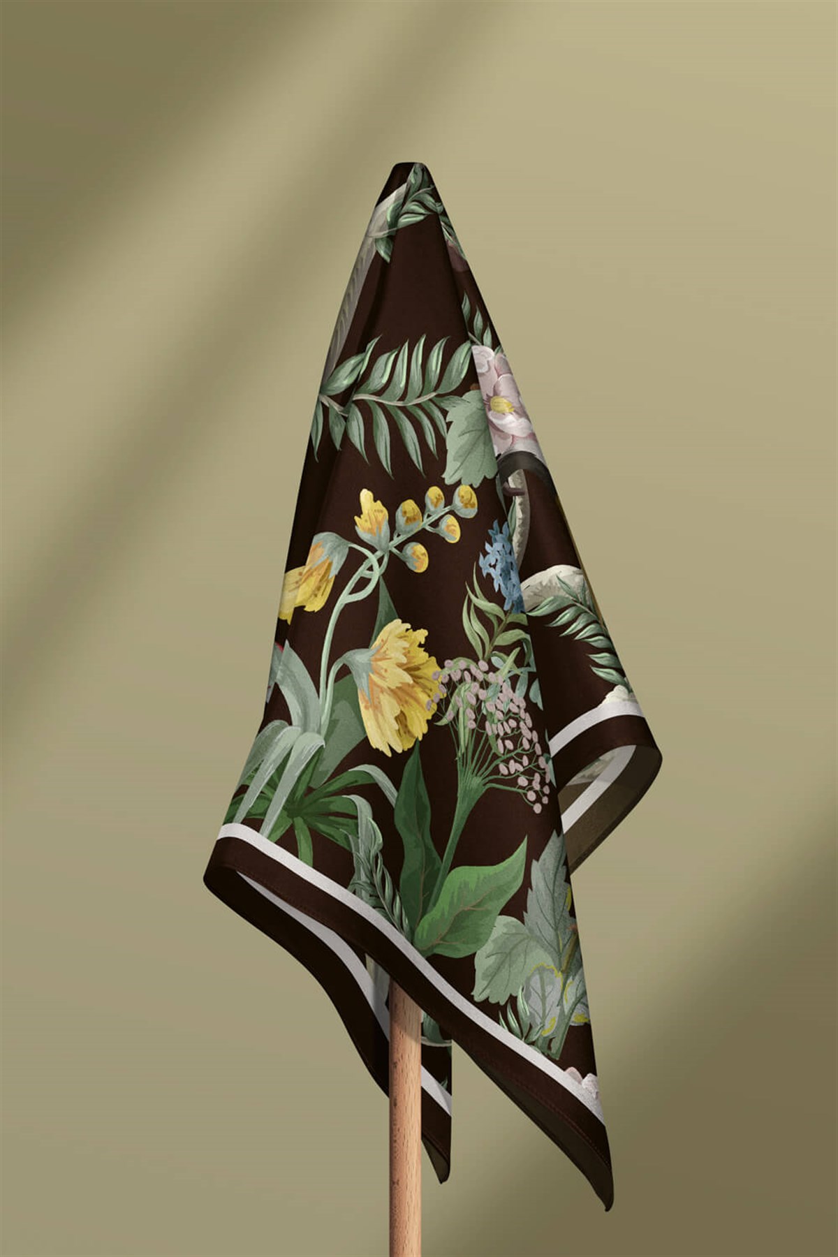 Vissona Wild Desenli İpek Bandana