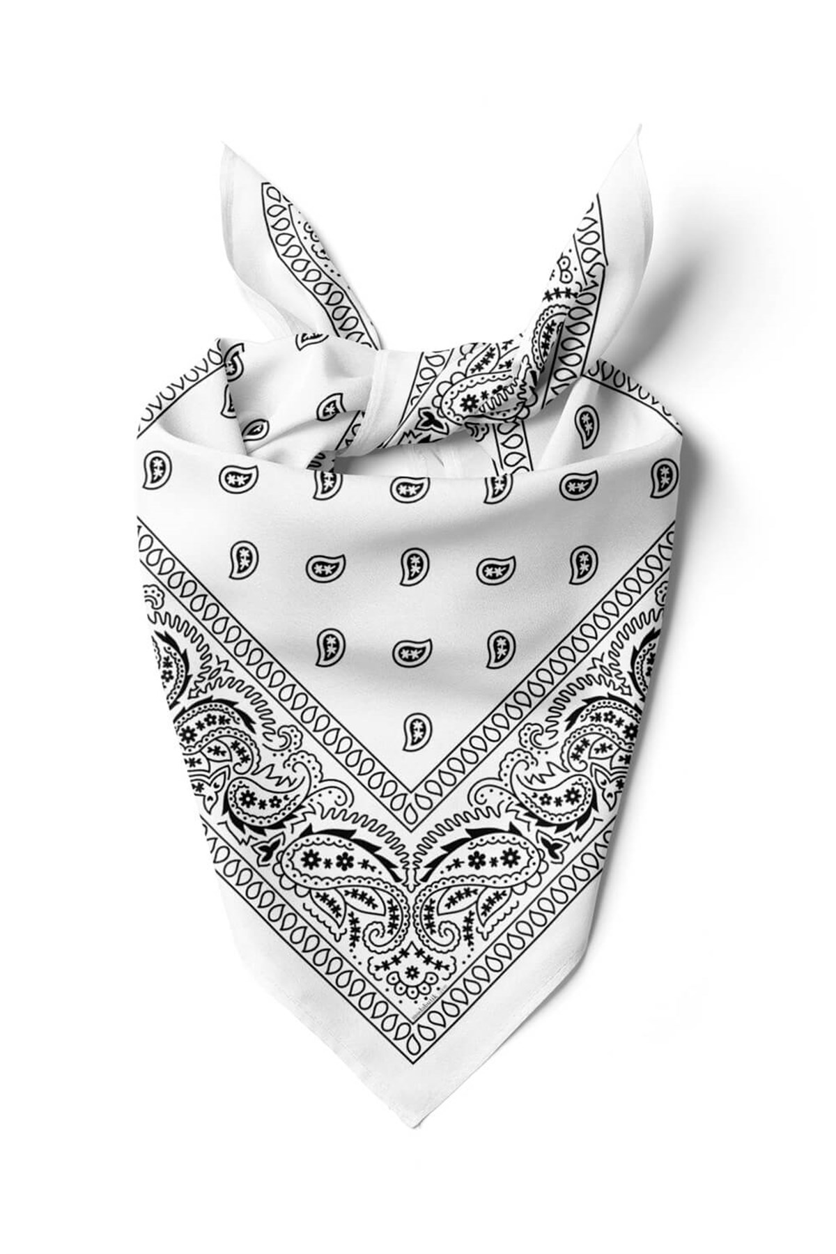 Violla A4 WHITE ŞALLI BANDANA DG12196