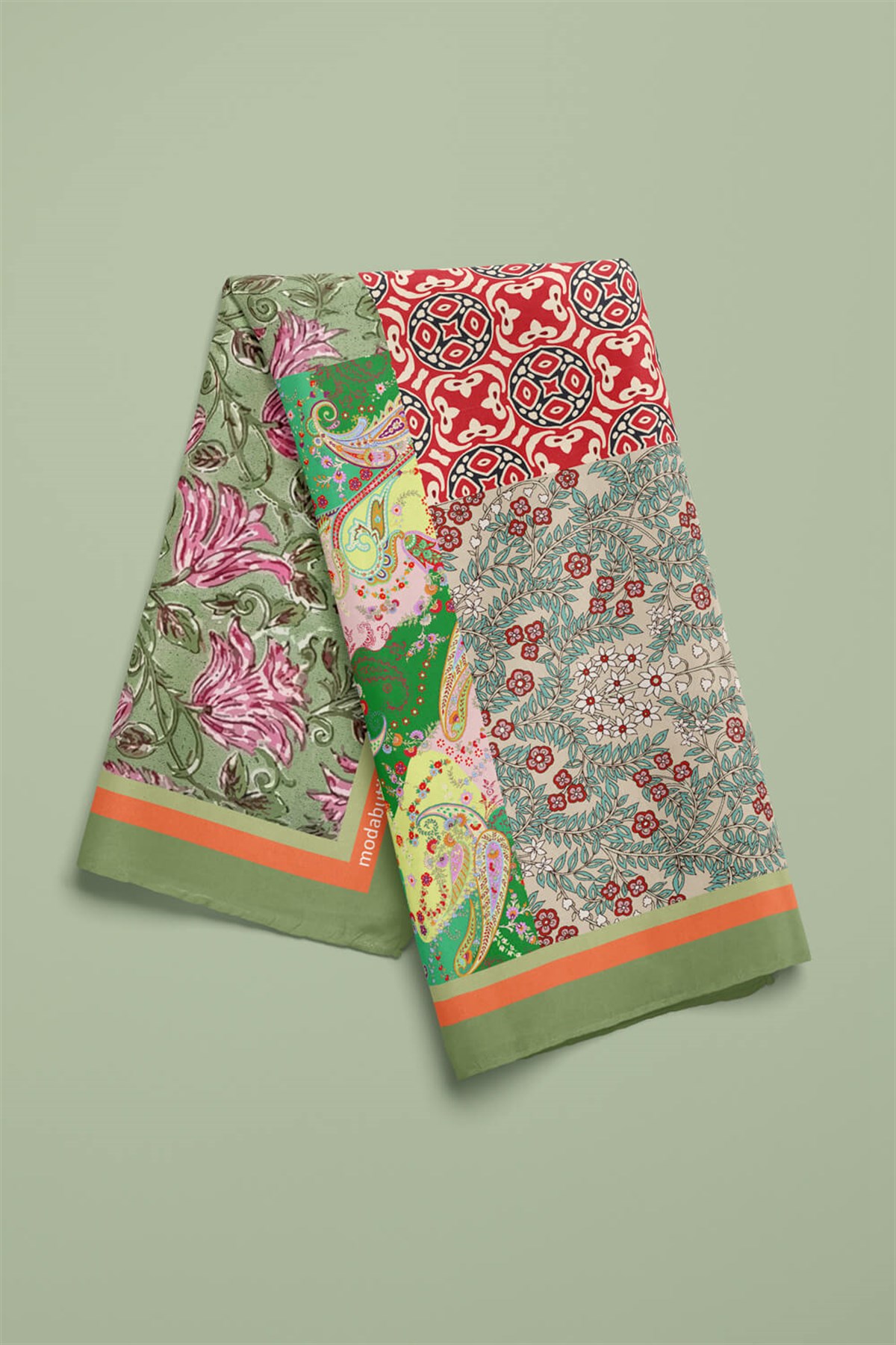 Violla C101 PATCHWORK TASARIM  BANDANA