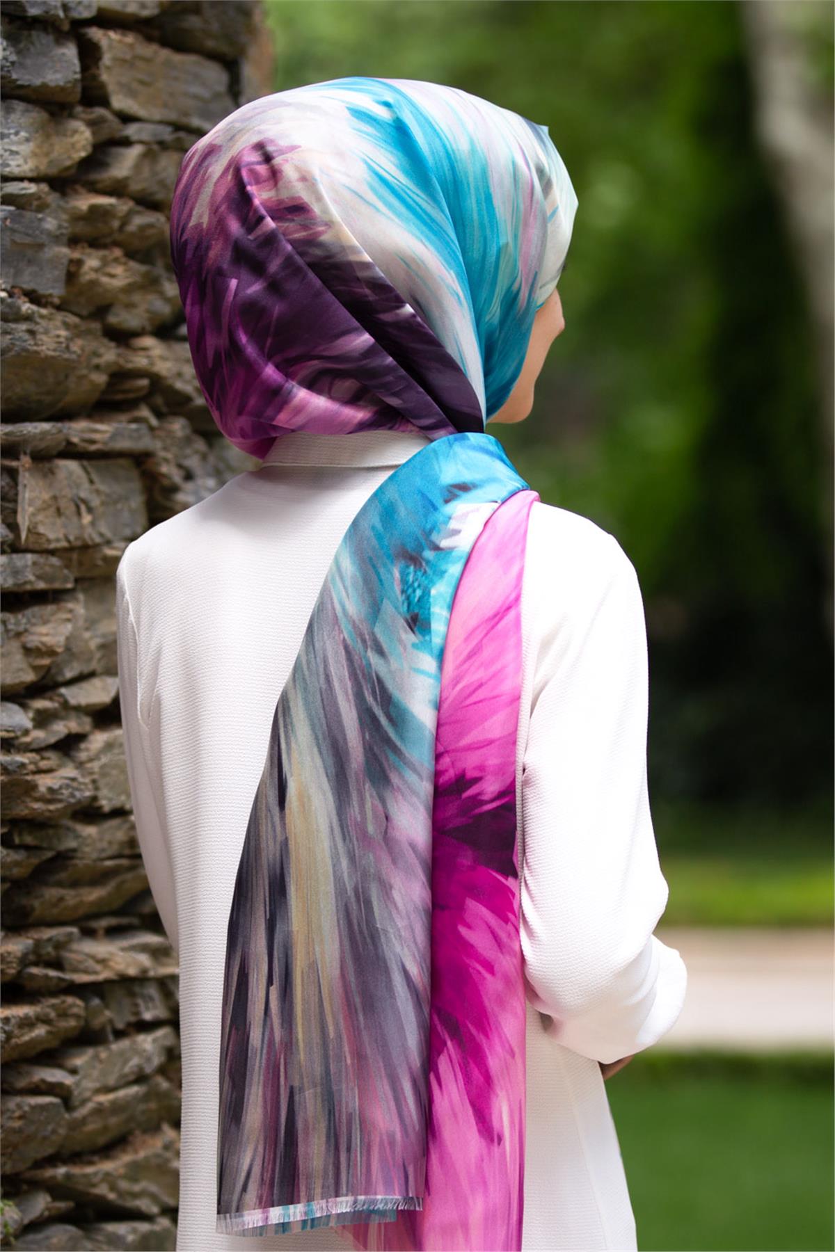 % 100 İPEK FRESH ŞAL