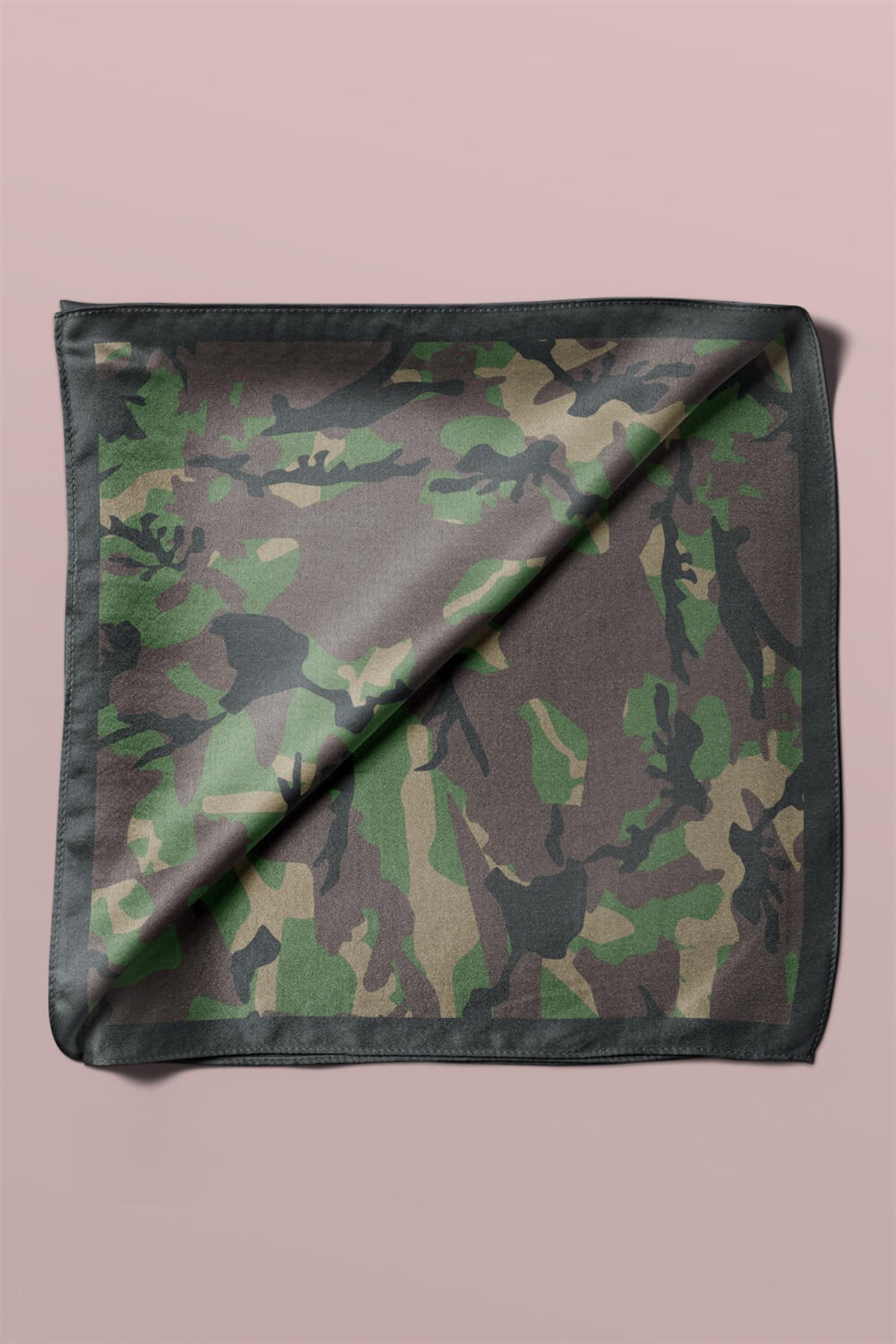 A70 Violla Kamuflaj Desenli Bandana
