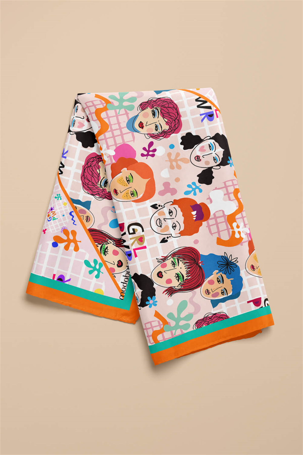 D93 Modabutik GRL PWR Bandana