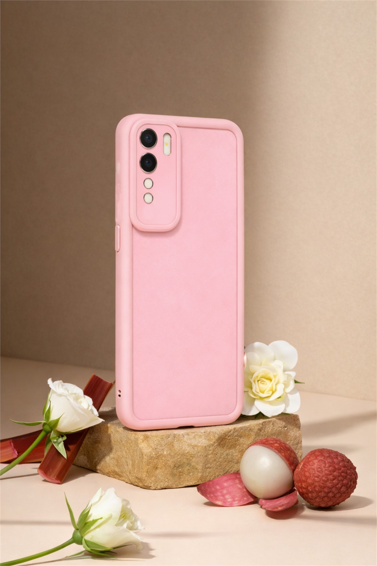 Oppo A91 4G / Oppo Reno 3 / Oppo F15 Kılıf – Kamera Çıkıntılı – Mat Silikon Telefon Kılıfı