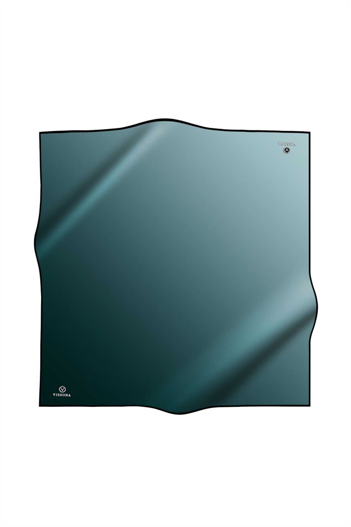 % 57 İPEK % 43 VİSKON Twill İpek Degrade Desenli Mint Yeşili Renkli 90x90 Eşarp Dikim Şekli : El Dikişi