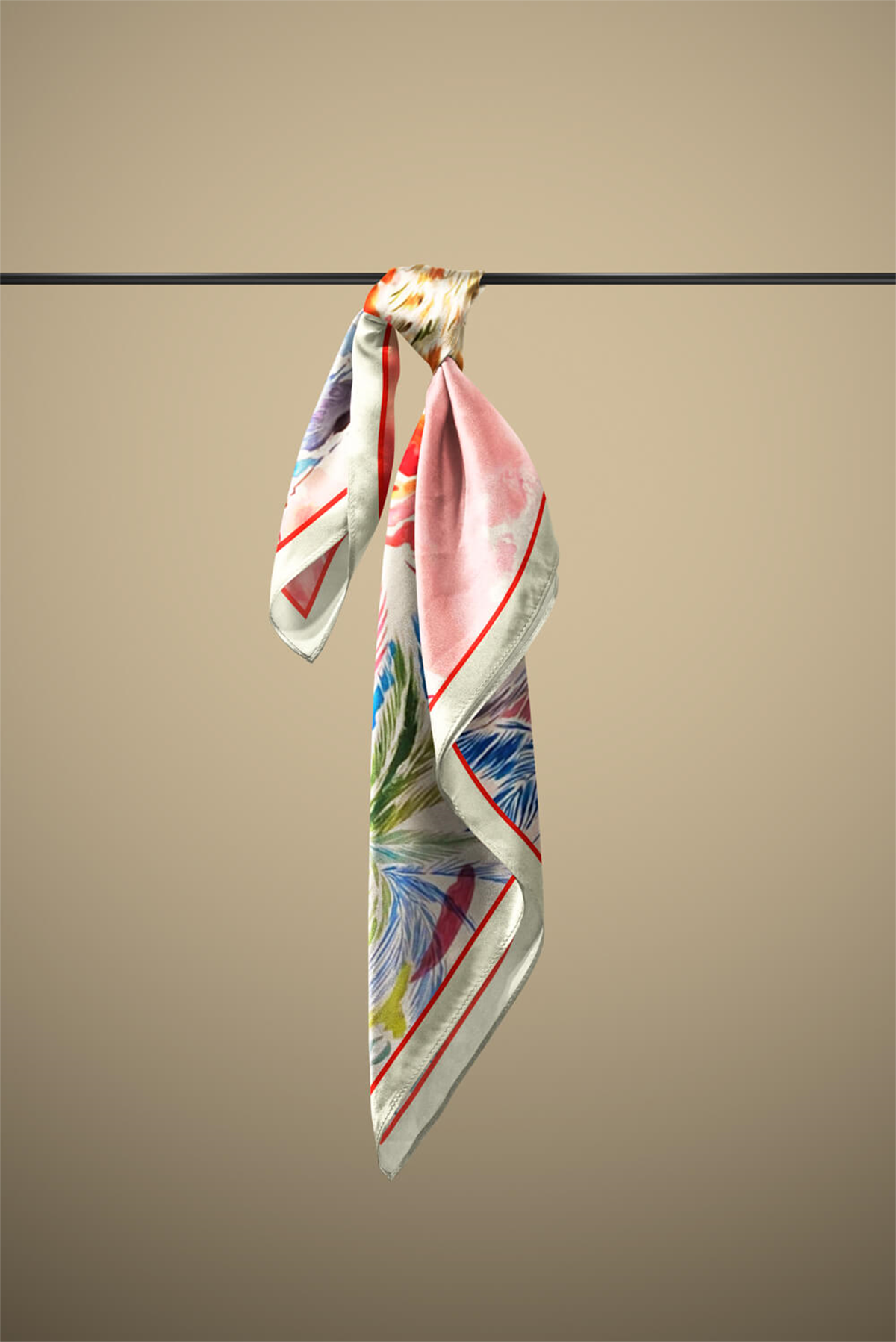 F42 Modabutik Karışık Desenli Bandana