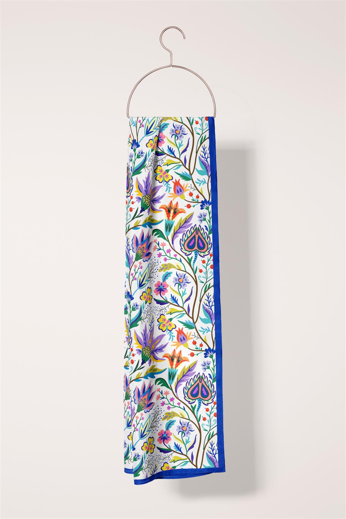 Modabutik Çiçek Desenli Fular